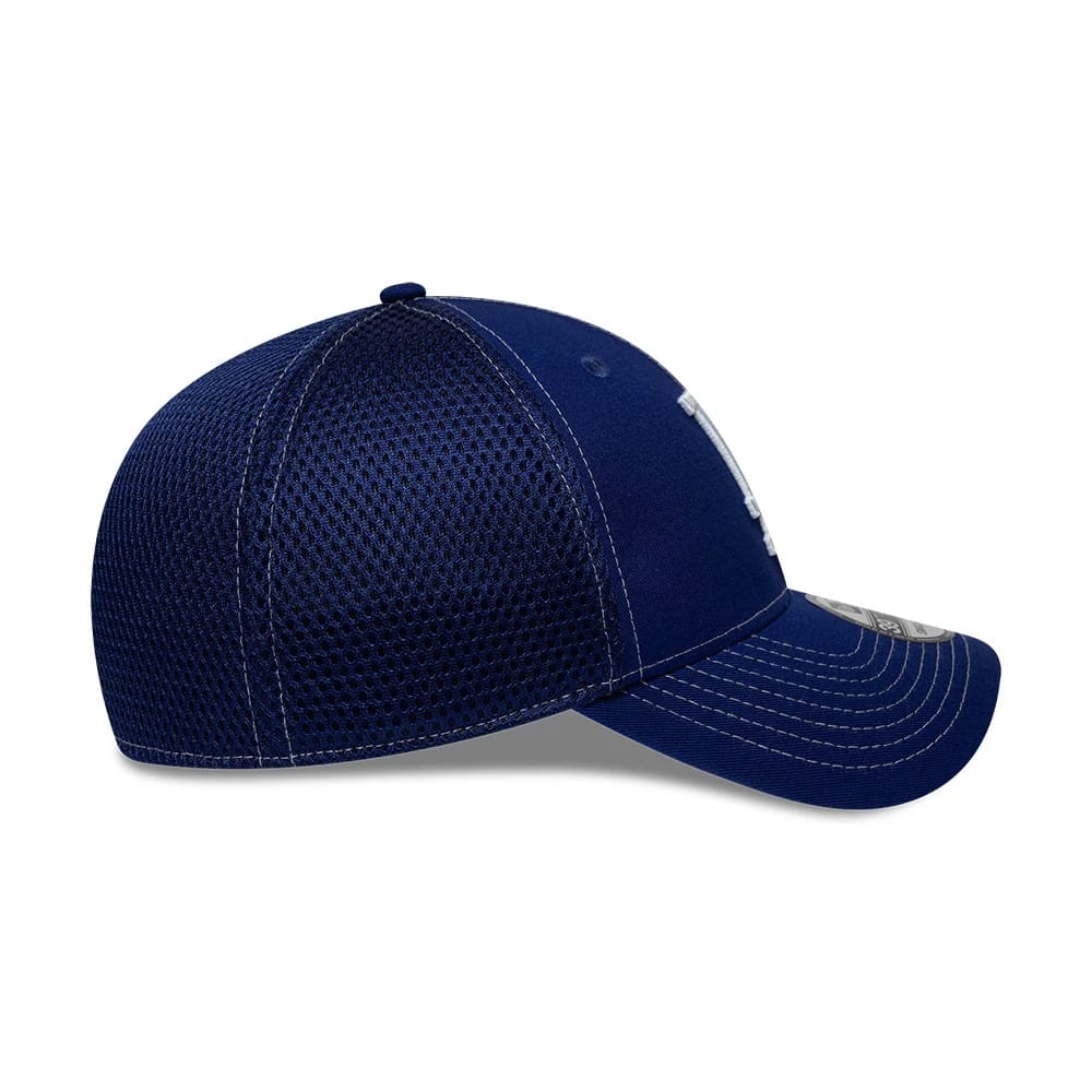 LA Dodgers MLB Neo Dark Blue 39THIRTY Stretch Fit Cap - Image 6