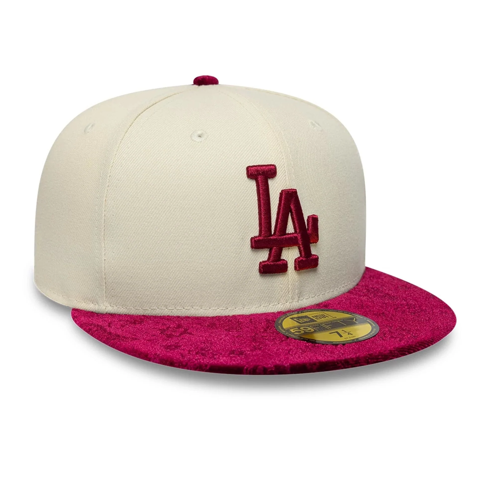 LA Dodgers MLB Paisley Visor Cream 59FIFTY Fitted Cap - Image 5