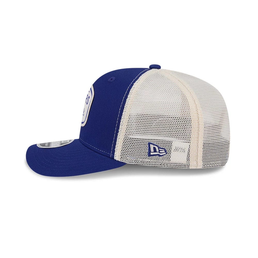 LA Dodgers MLB Patch Dark Blue 9SEVENTY Stretch Snap Adjustable Cap - Image 5