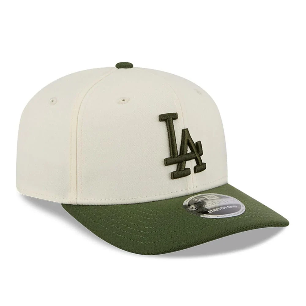 LA Dodgers MLB Rifle Green 9SEVENTY Stretch Snap Adjustable Cap - Image 4