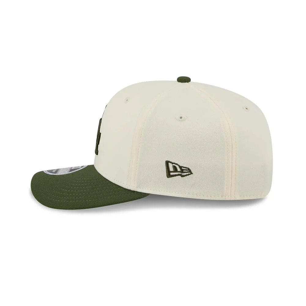 LA Dodgers MLB Rifle Green 9SEVENTY Stretch Snap Adjustable Cap - Image 5