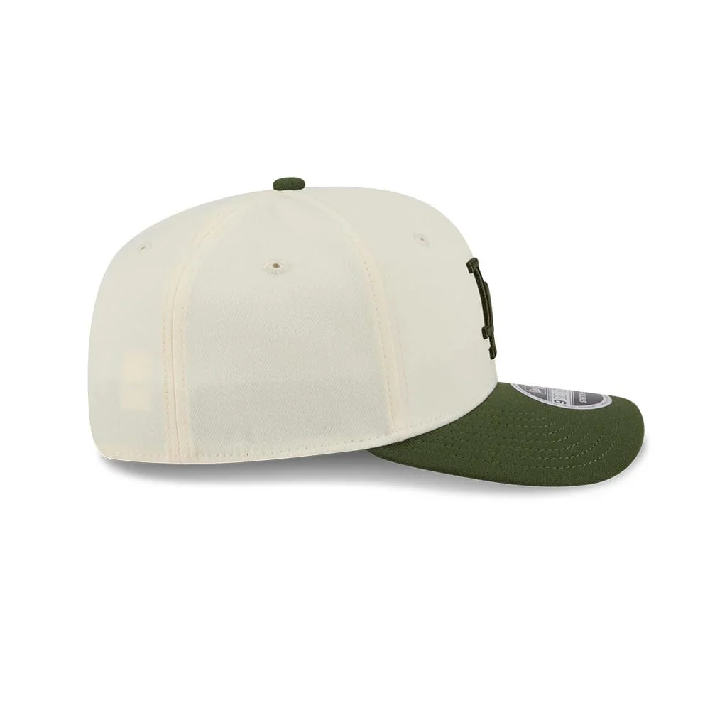 LA Dodgers MLB Rifle Green 9SEVENTY Stretch Snap Adjustable Cap - Image 6