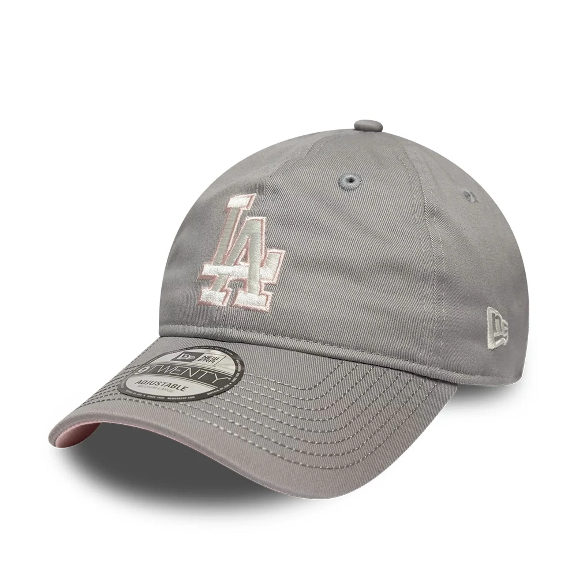 LA Dodgers MLB Sakura Nagashi Grey 9TWENTY Adjustable Cap