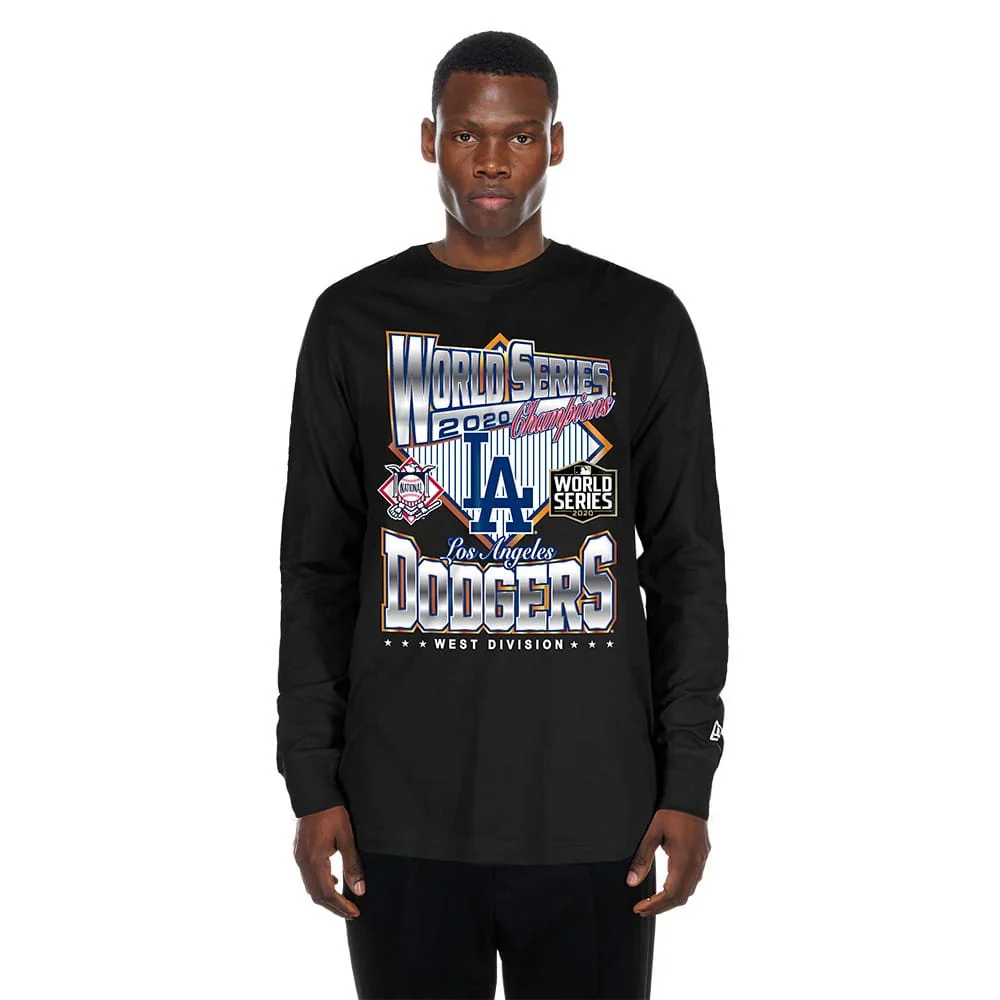 LA Dodgers MLB Sport Classic Black Long Sleeve T-Shirt