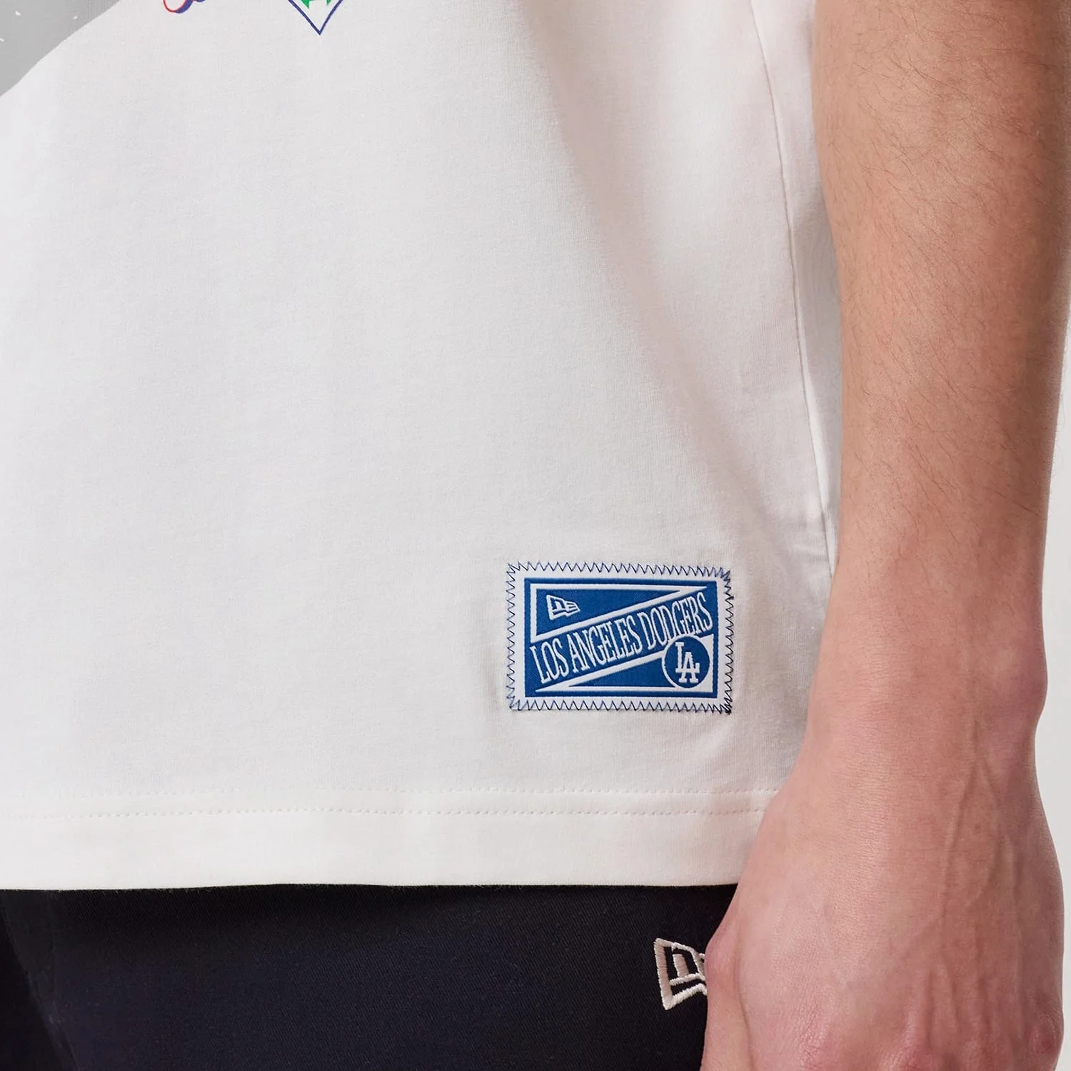 LA Dodgers MLB Sport Classic White T-Shirt - Image 7