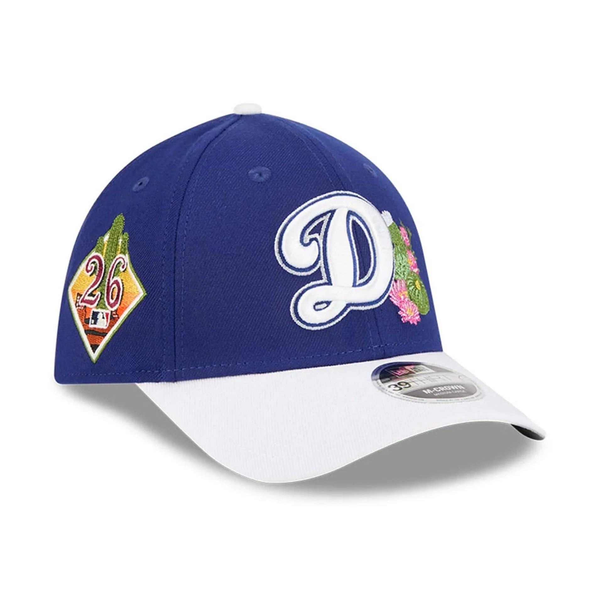 LA Dodgers MLB Spring Training 2026 Blue 39THIRTY M-Crown Stretch Fit Cap