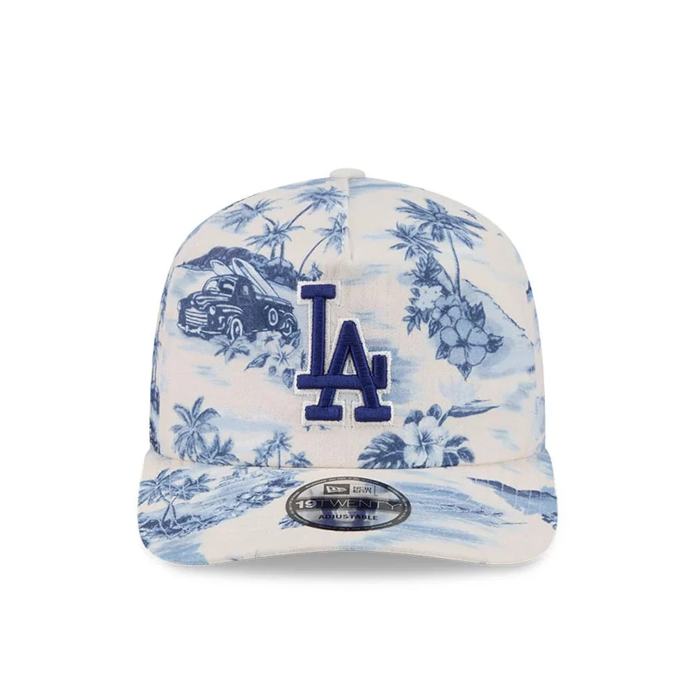 LA Dodgers MLB Tropics Dark Blue 19TWENTY Adjustable Cap - Image 3