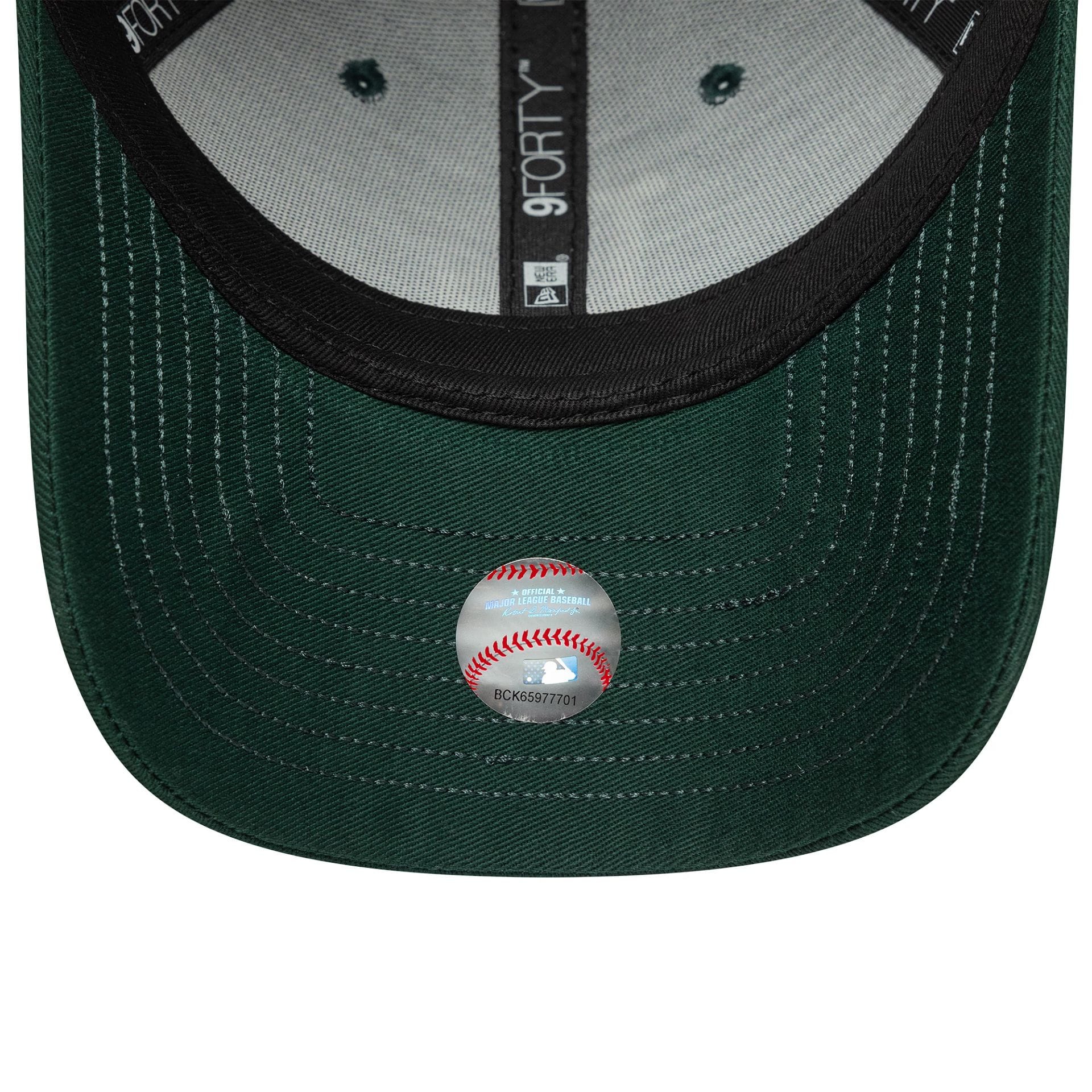 LA Dodgers MLB Visor Script Dark Green 9FORTY Adjustable Cap - Image 5