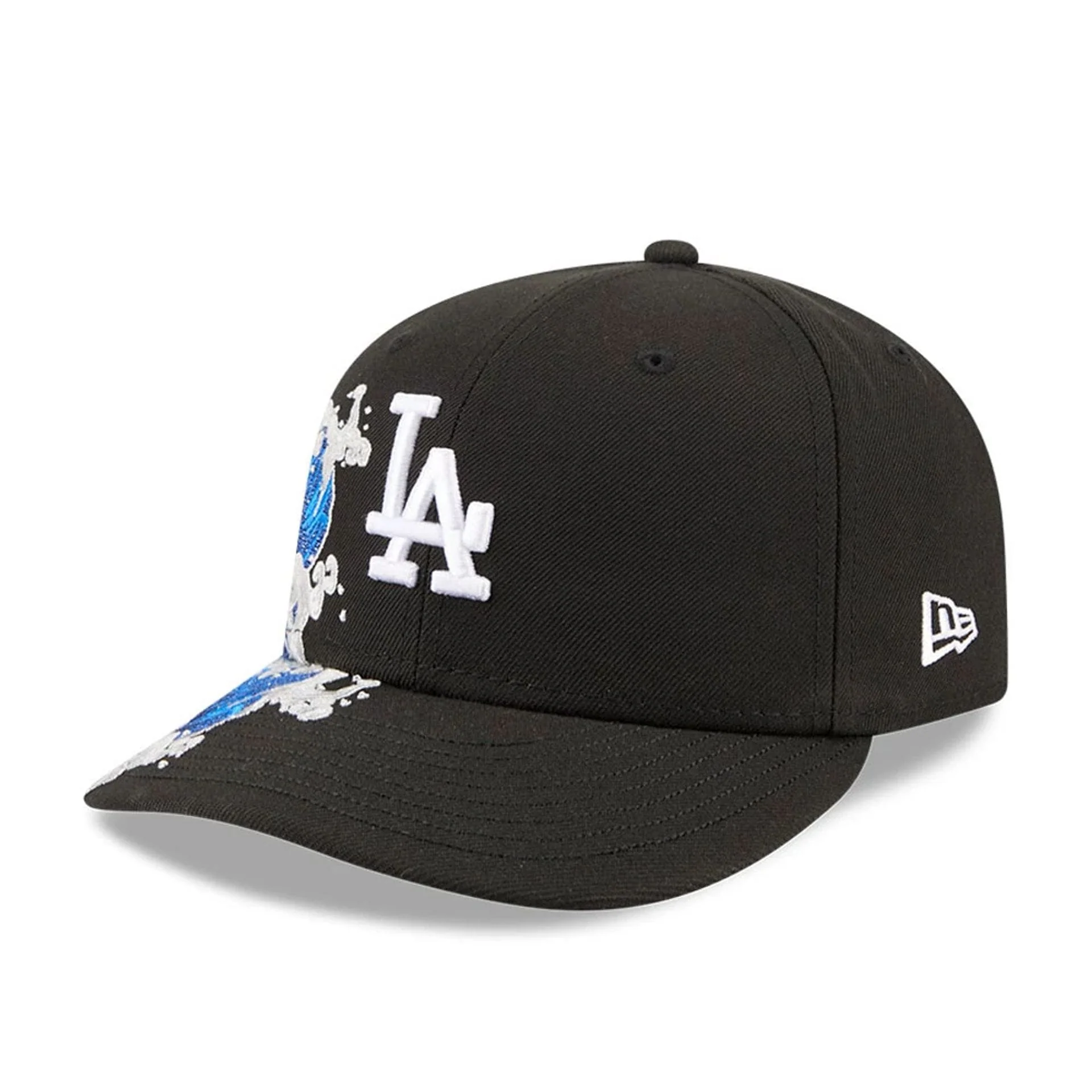 LA Dodgers MLB Vissurf Black 59FIFTY Fitted Cap - Image 4