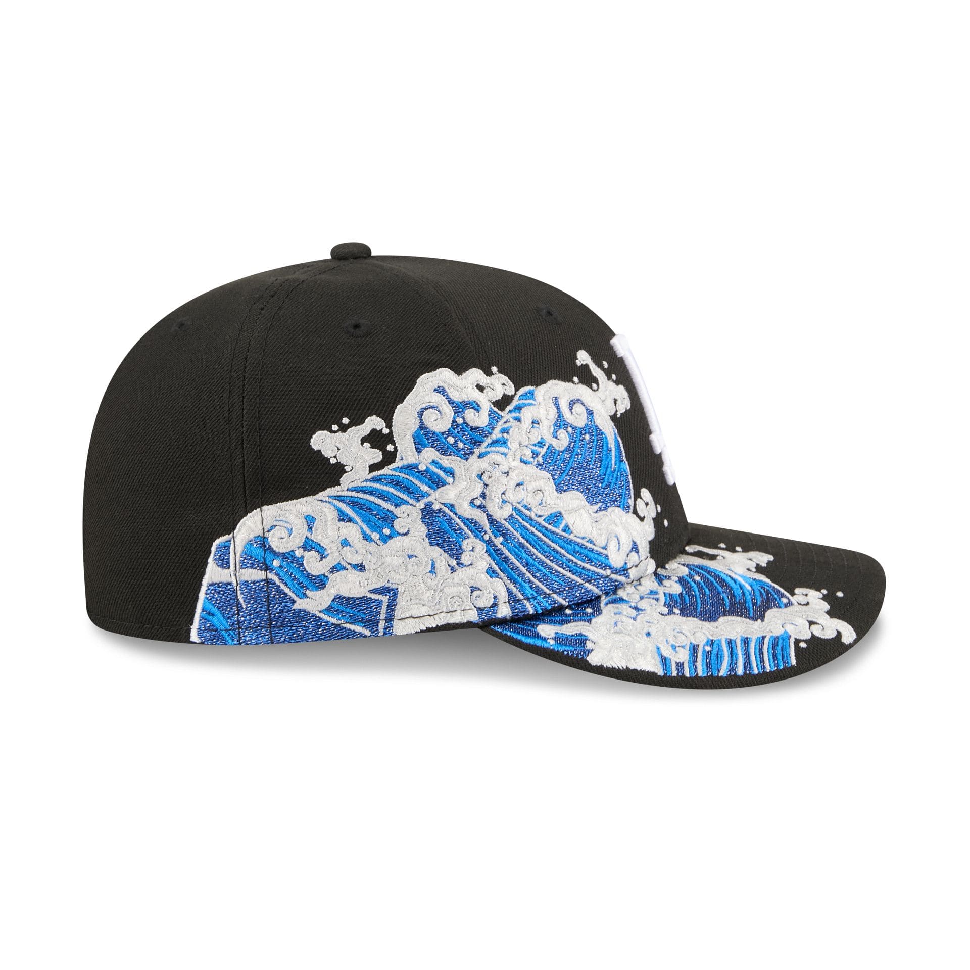 LA Dodgers MLB Vissurf Black 59FIFTY Fitted Cap - Image 5