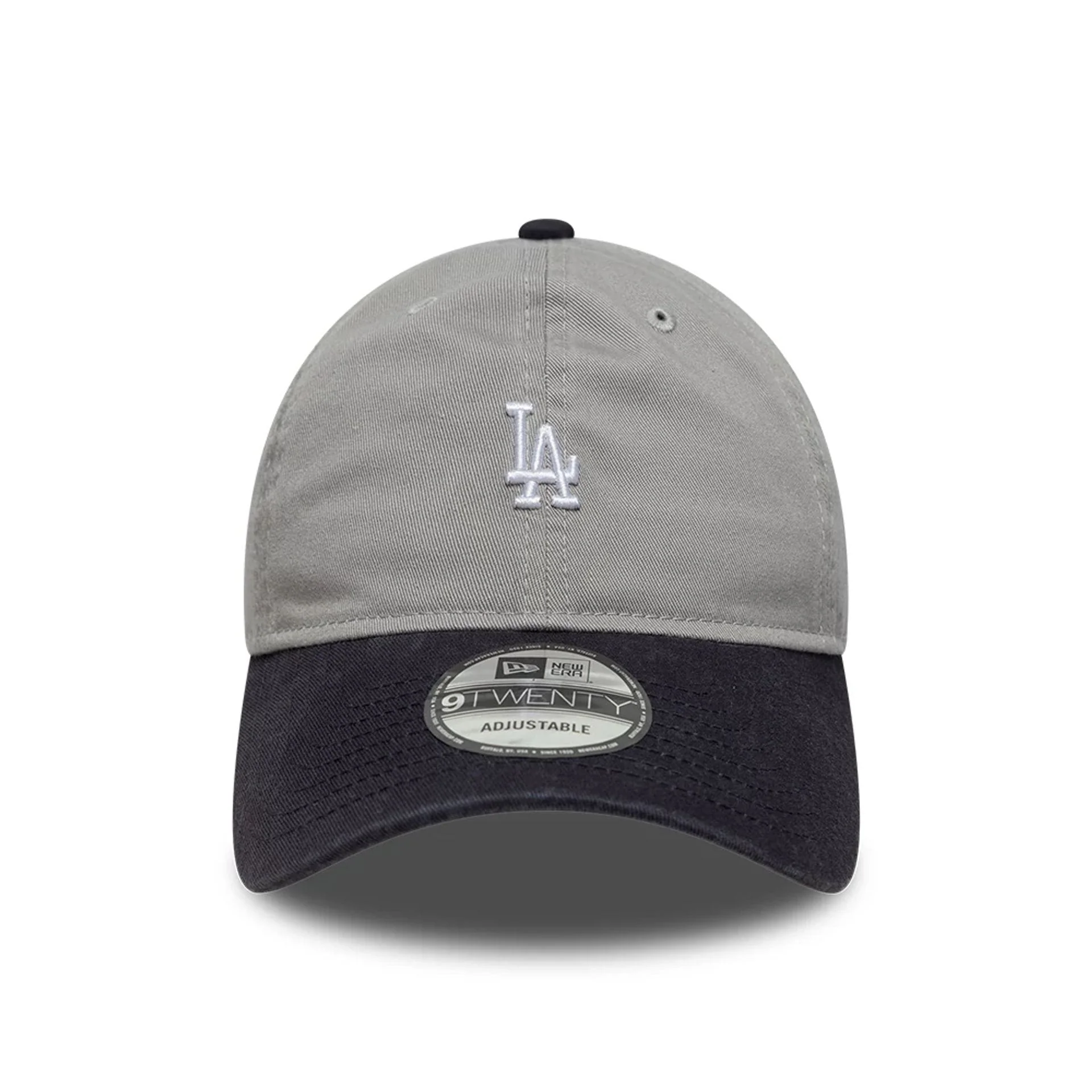 LA Dodgers MLB Washed Contrast Grey 9TWENTY Adjustable Cap - Image 2