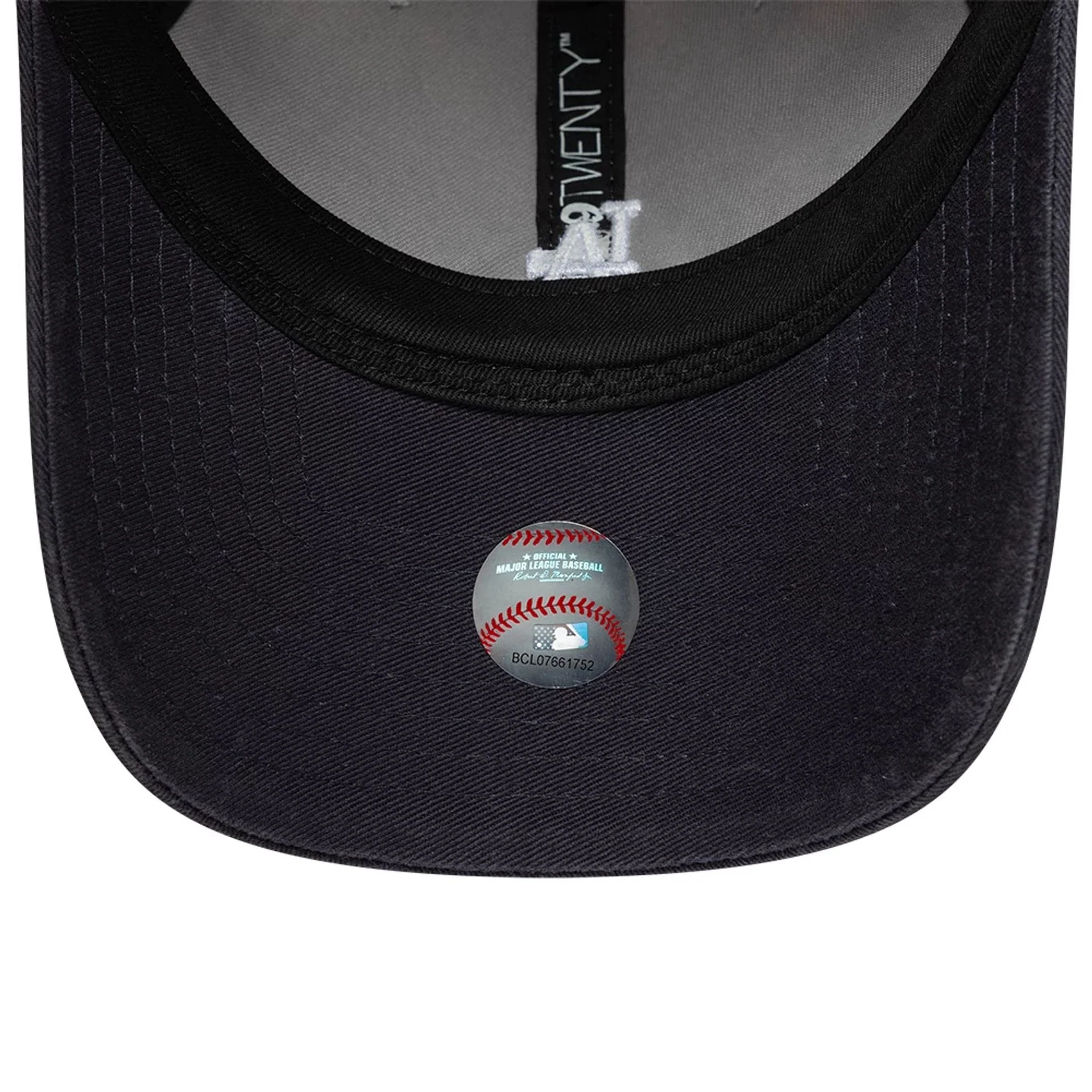 LA Dodgers MLB Washed Contrast Grey 9TWENTY Adjustable Cap - Image 5