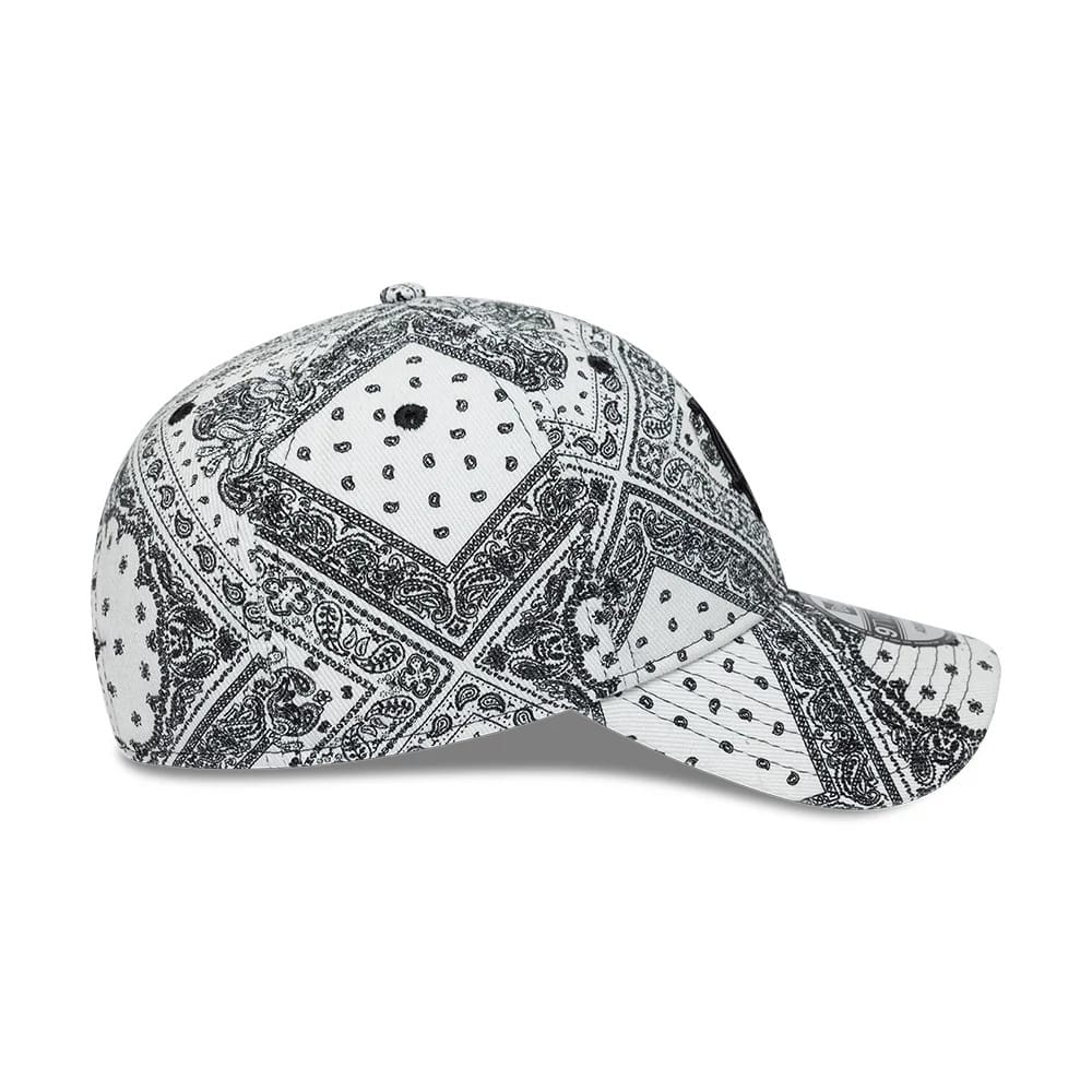 LA Dodgers MLB Washed Paisley White 9TWENTY Adjustable Cap - Image 7