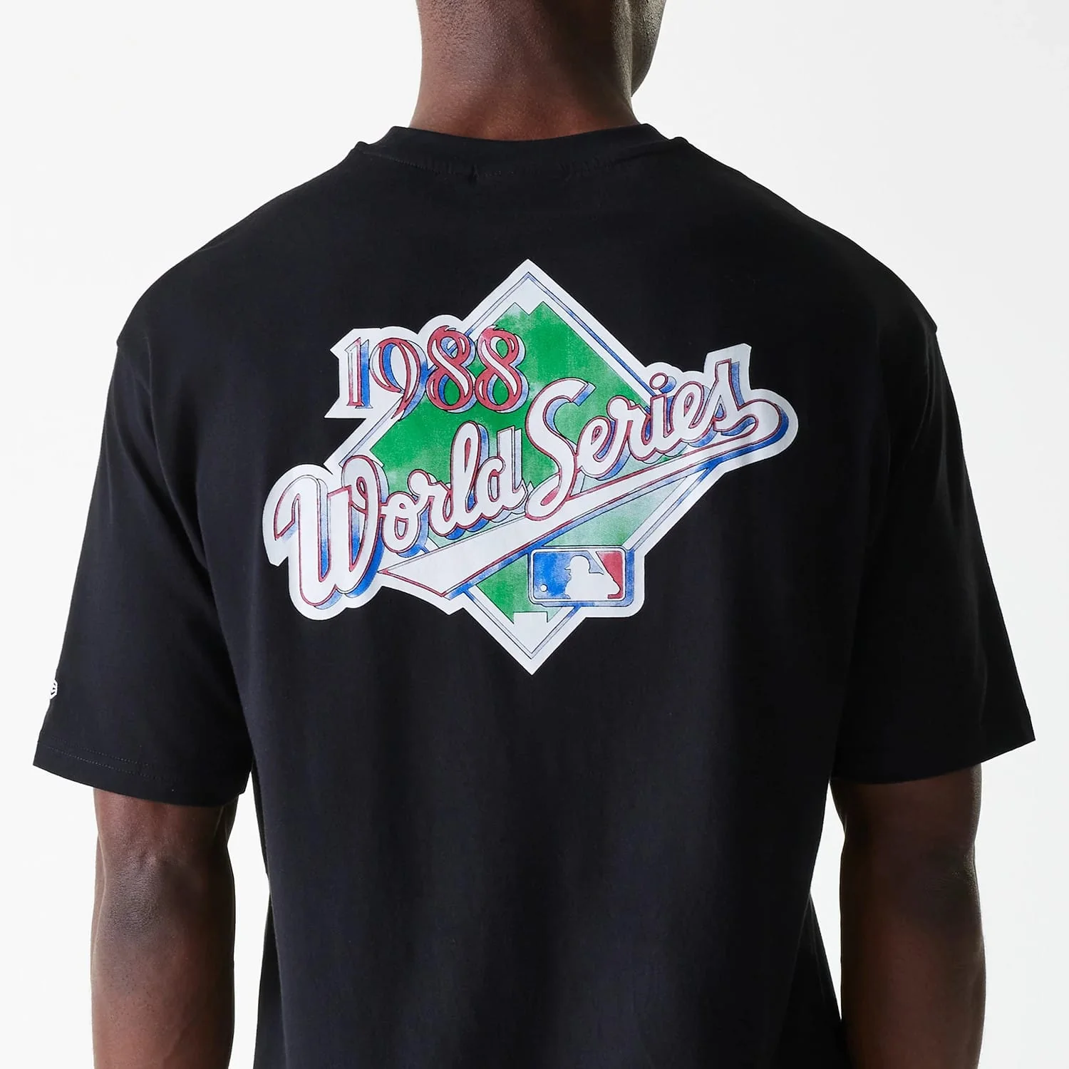 LA Dodgers MLB World Series Black Oversized T-Shirt - Image 4