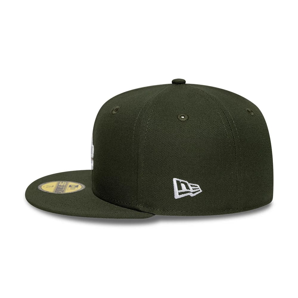 LA Dodgers MLB World Series Dark Green 59FIFTY Fitted Cap - Image 6