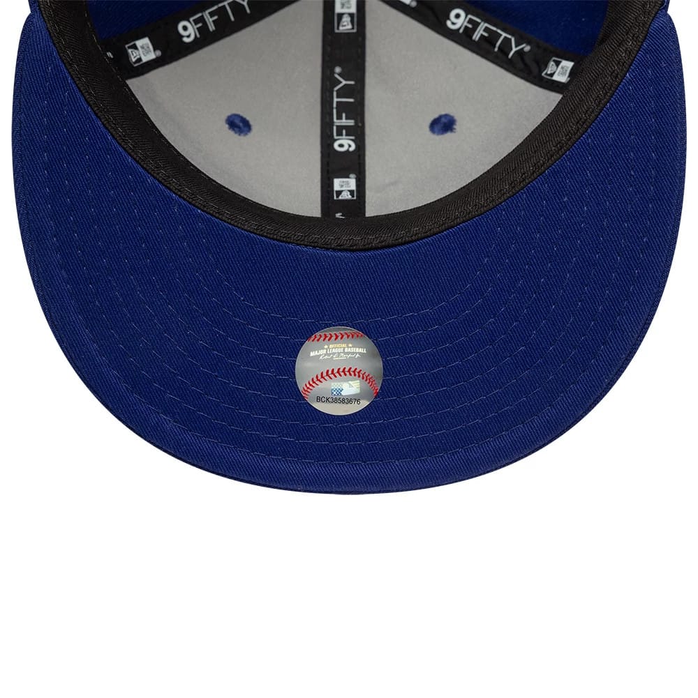 LA Dodgers MLB X Saint Mxxxxxx Dark Blue Retro Crown 9FIFTY Snapback Adjustable Cap - Image 7