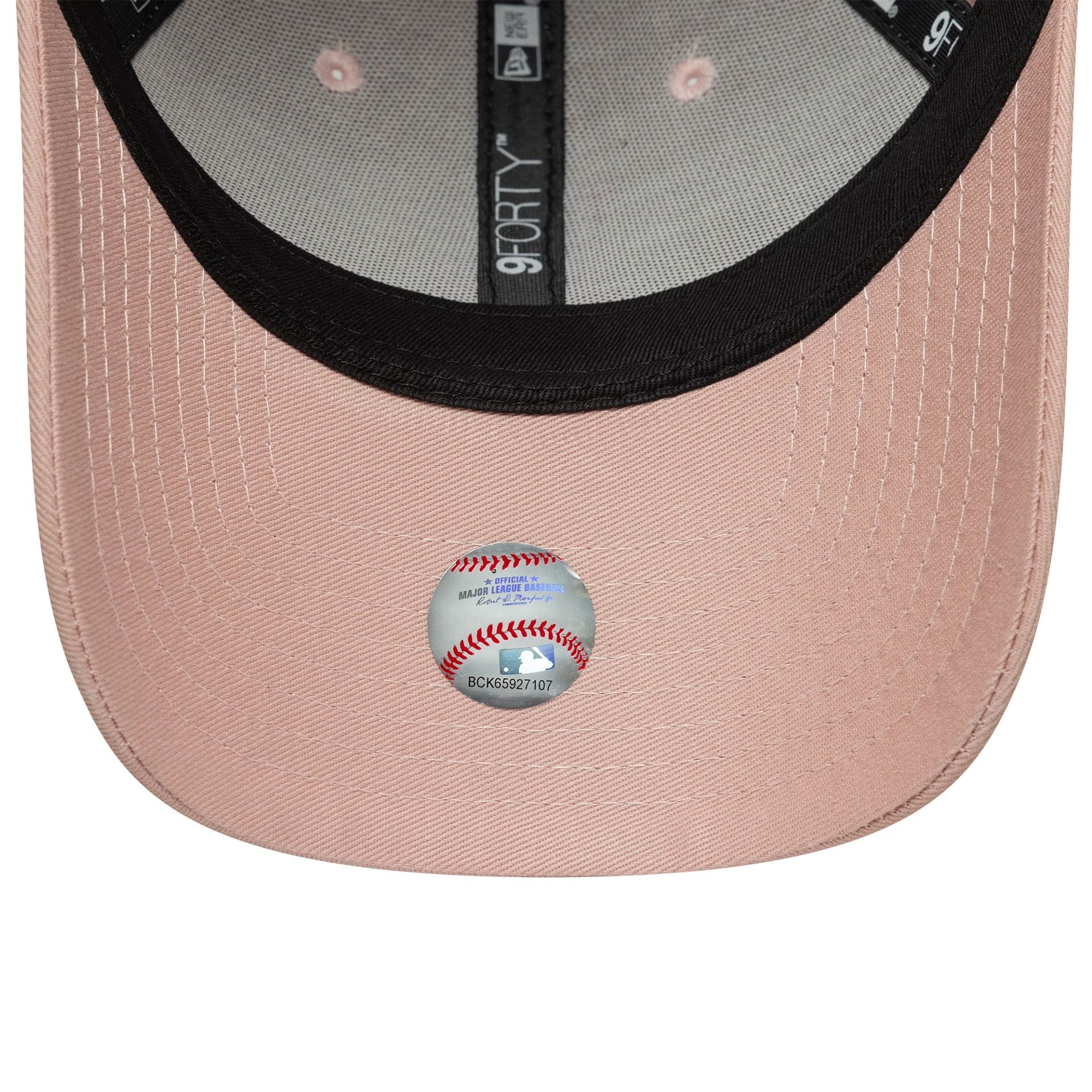 LA Dodgers Womens MLB League Essential Pastel Pink 9FORTY Adjustable Cap - Image 5