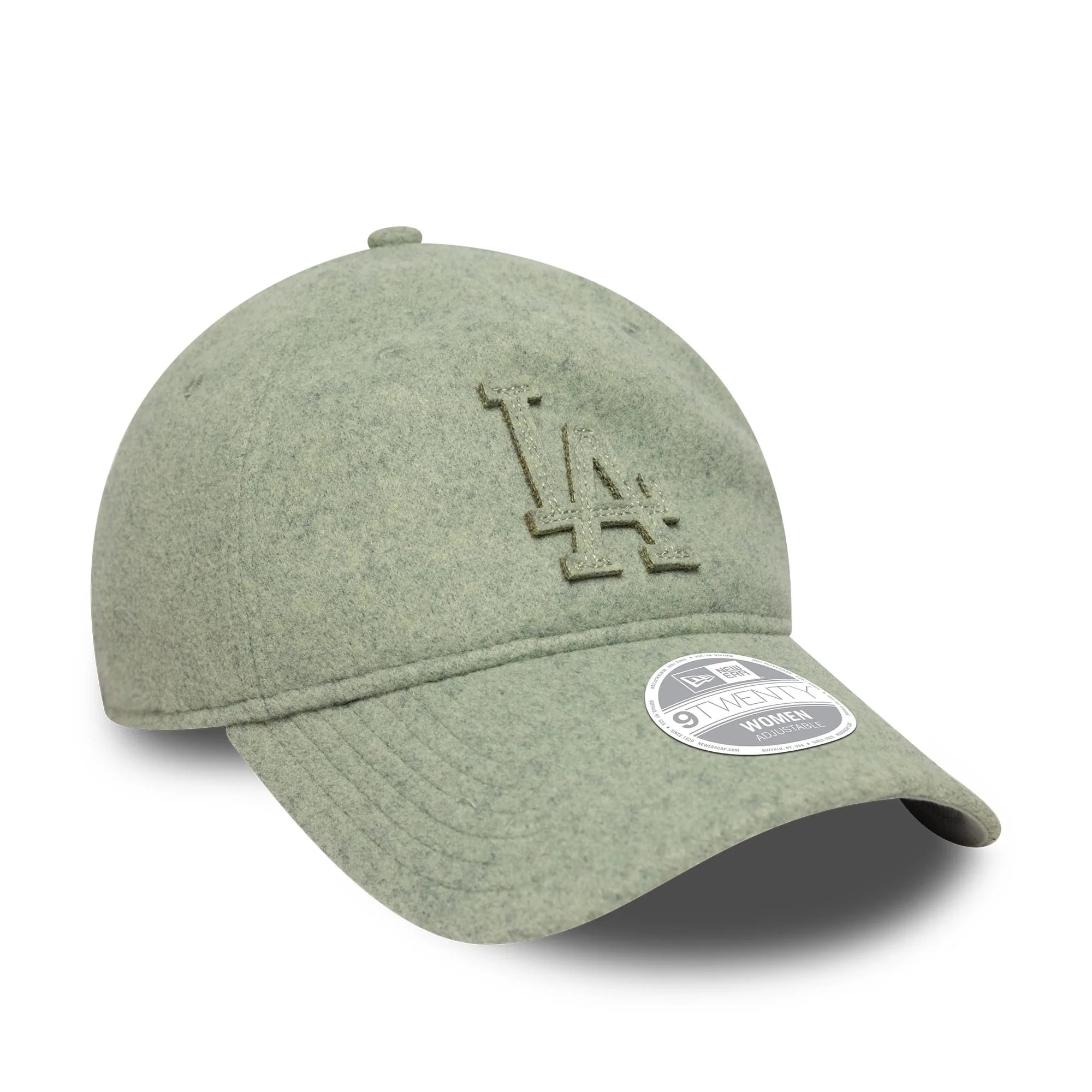 LA Dodgers Womens MLB Pastel Green 9TWENTY A-Frame Adjustable Cap - Image 3