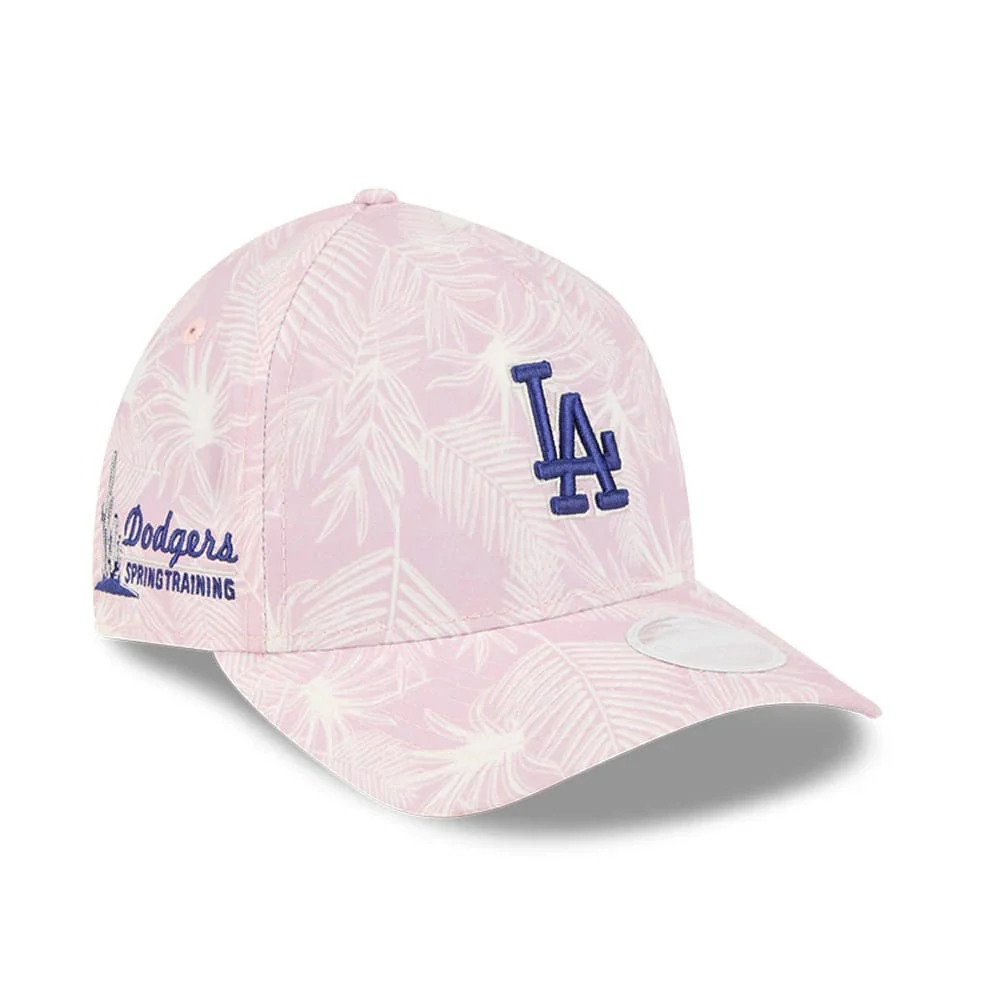 LA Dodgers Womens MLB Pastel Pastel Pink 9TWENTY A-Frame Adjustable Cap