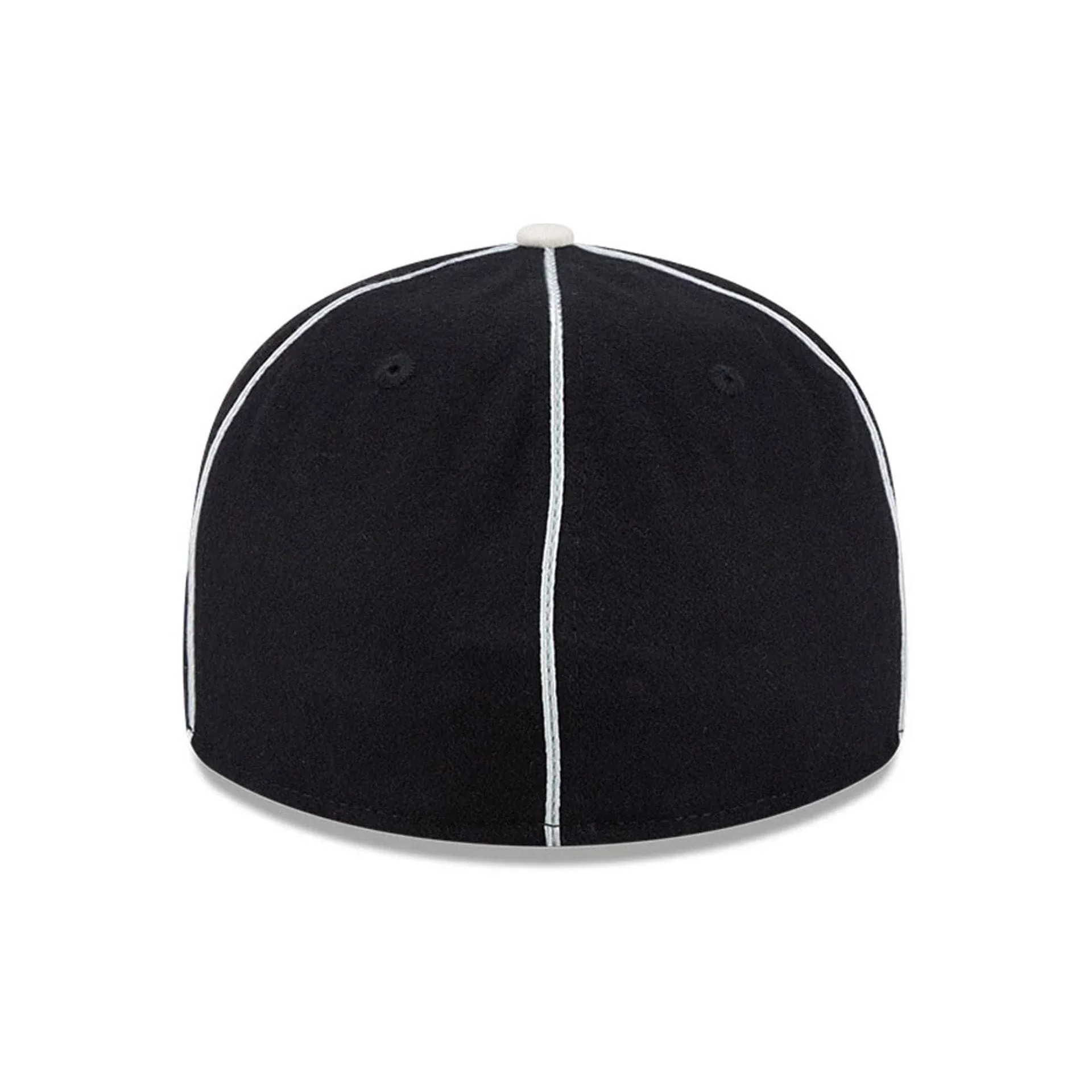 LA Kings NHL Felt Logo Black Retro Crown 59FIFTY Fitted Cap - Image 7