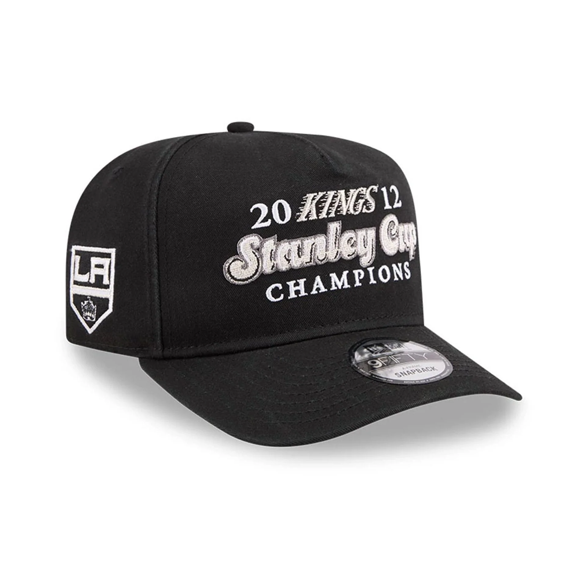 LA Kings NHL Historic Black 9FIFTY A-Frame Snapback Adjustable Cap