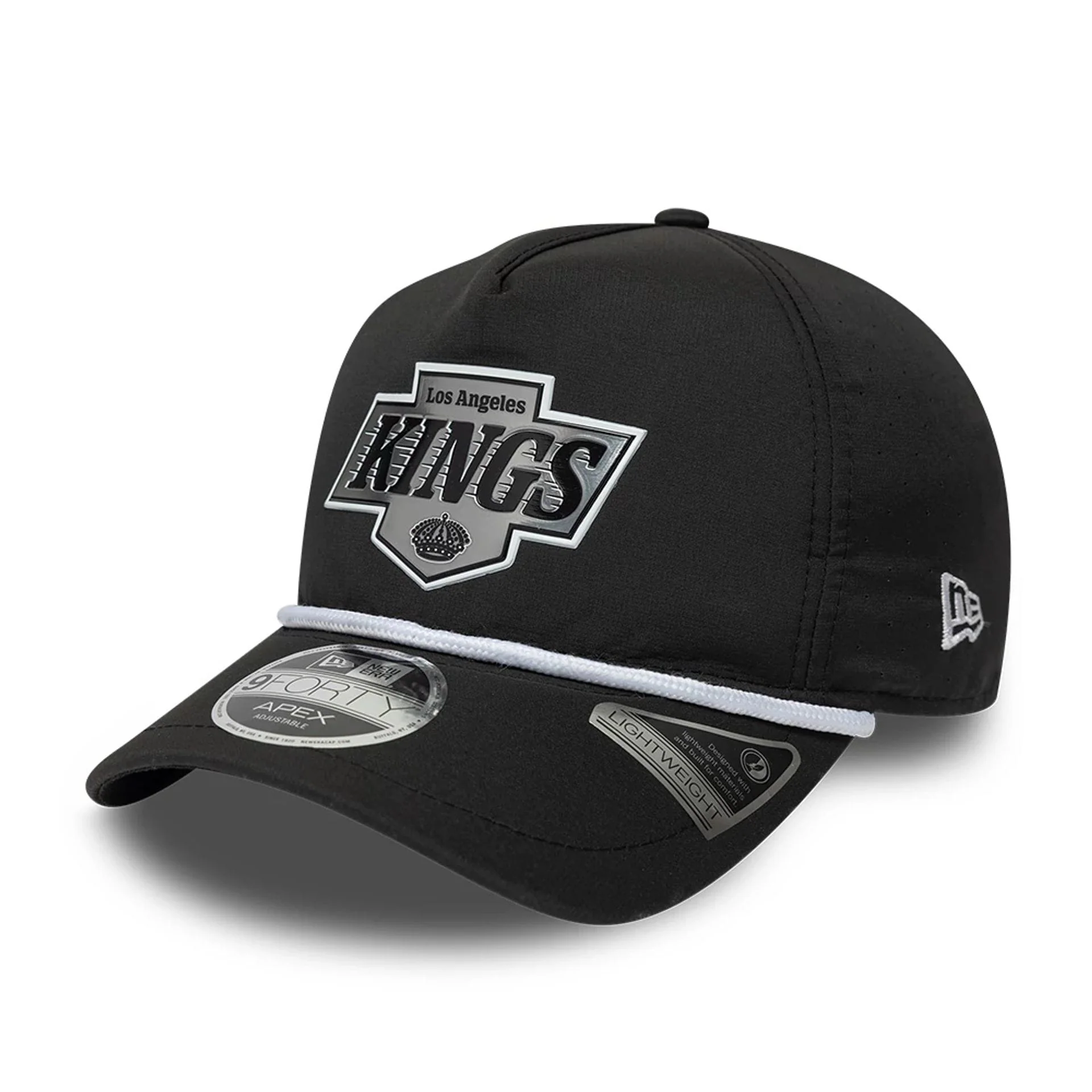 LA Kings NHL Quickstrike Black 9FORTY Apex Adjustable Cap