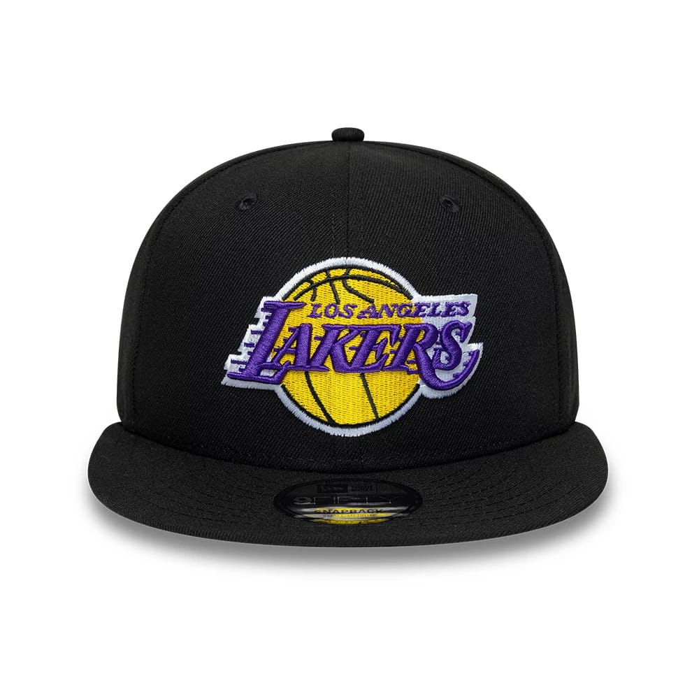 LA Lakers NBA Black 9FIFTY Snapback Adjustable Cap - Image 2