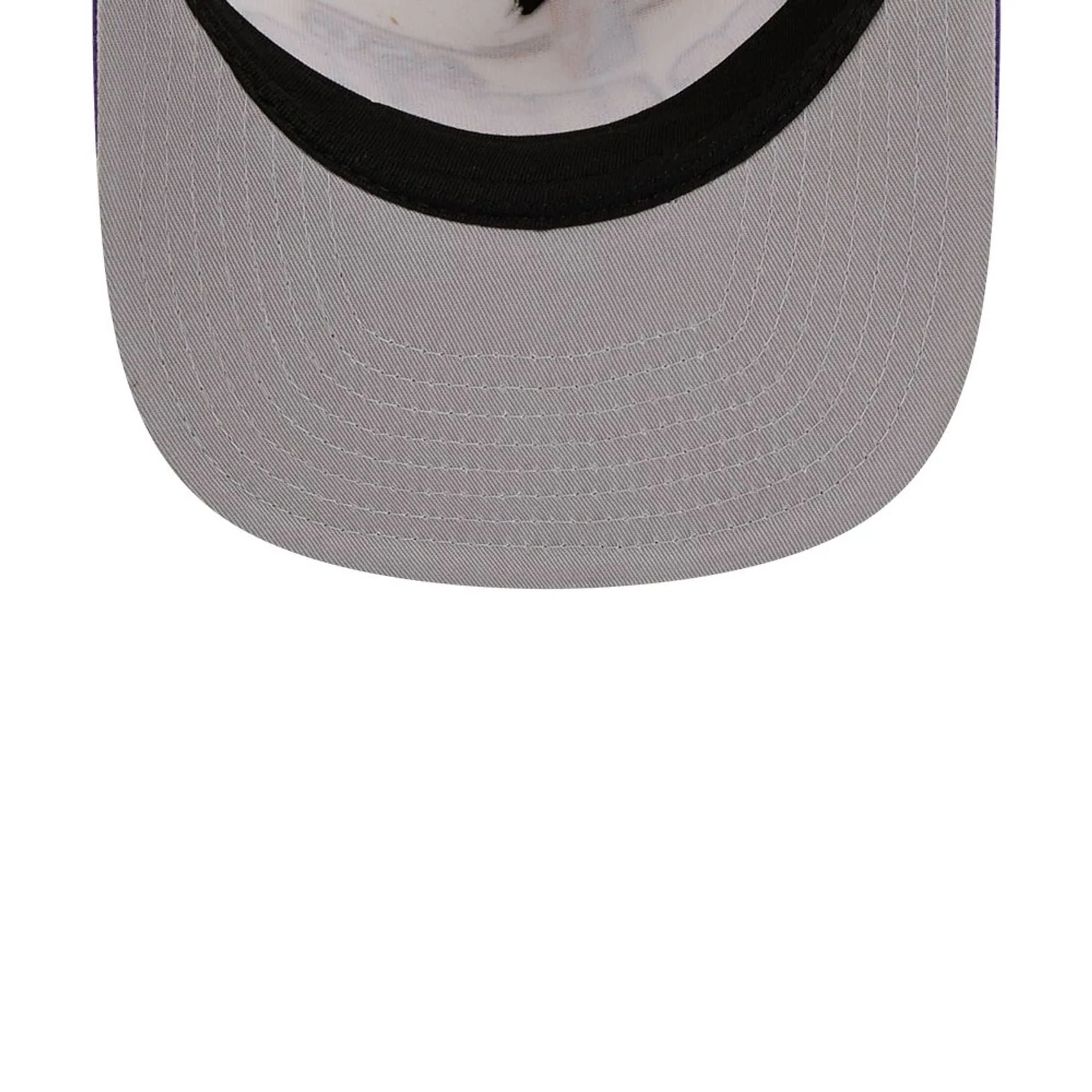 LA Lakers NBA Hardwood Classic ASG White 9FIFTY A-Frame Snapback Cap - Image 2