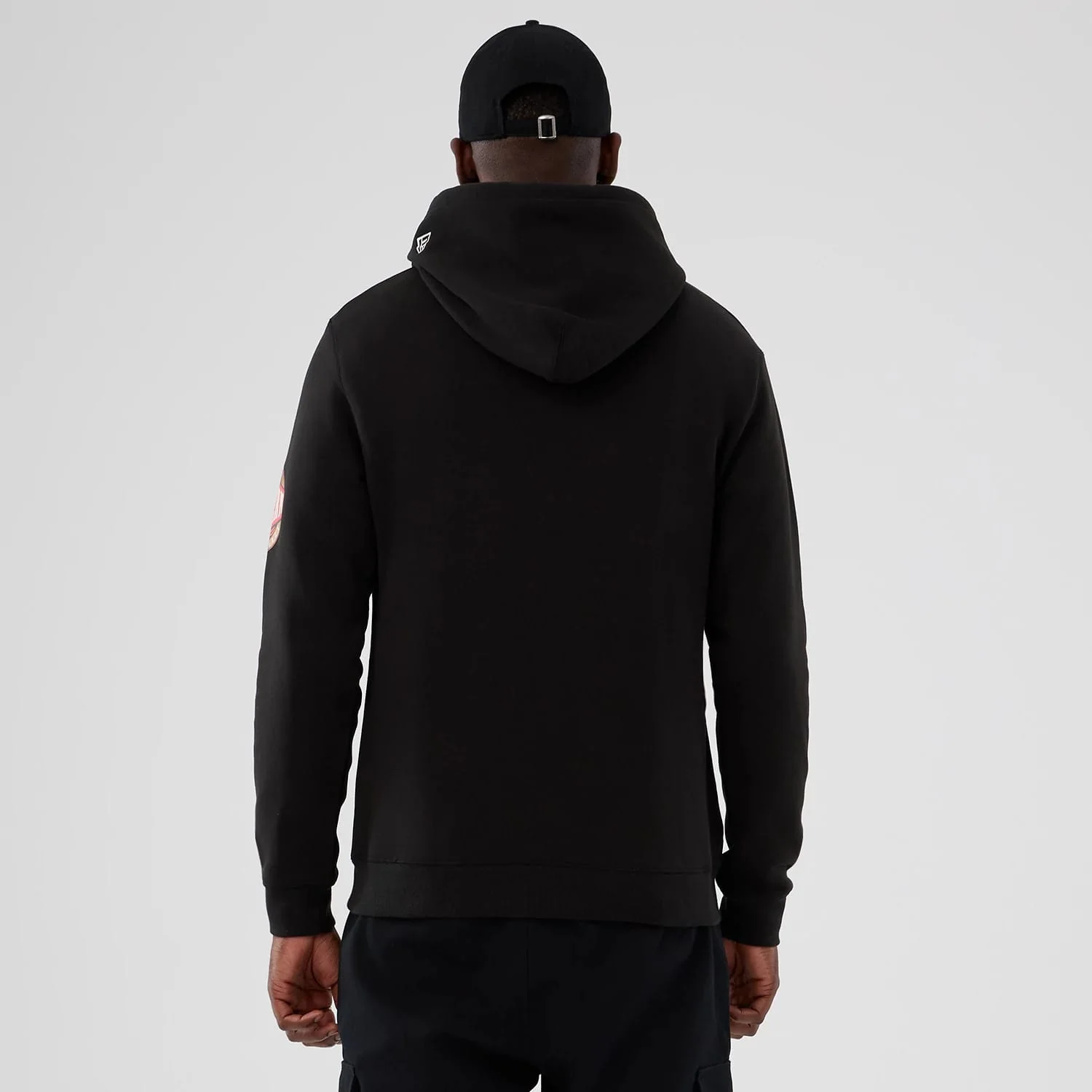 LA Lakers NBA Hardwood Classic Black Pullover Hoodie - Image 2