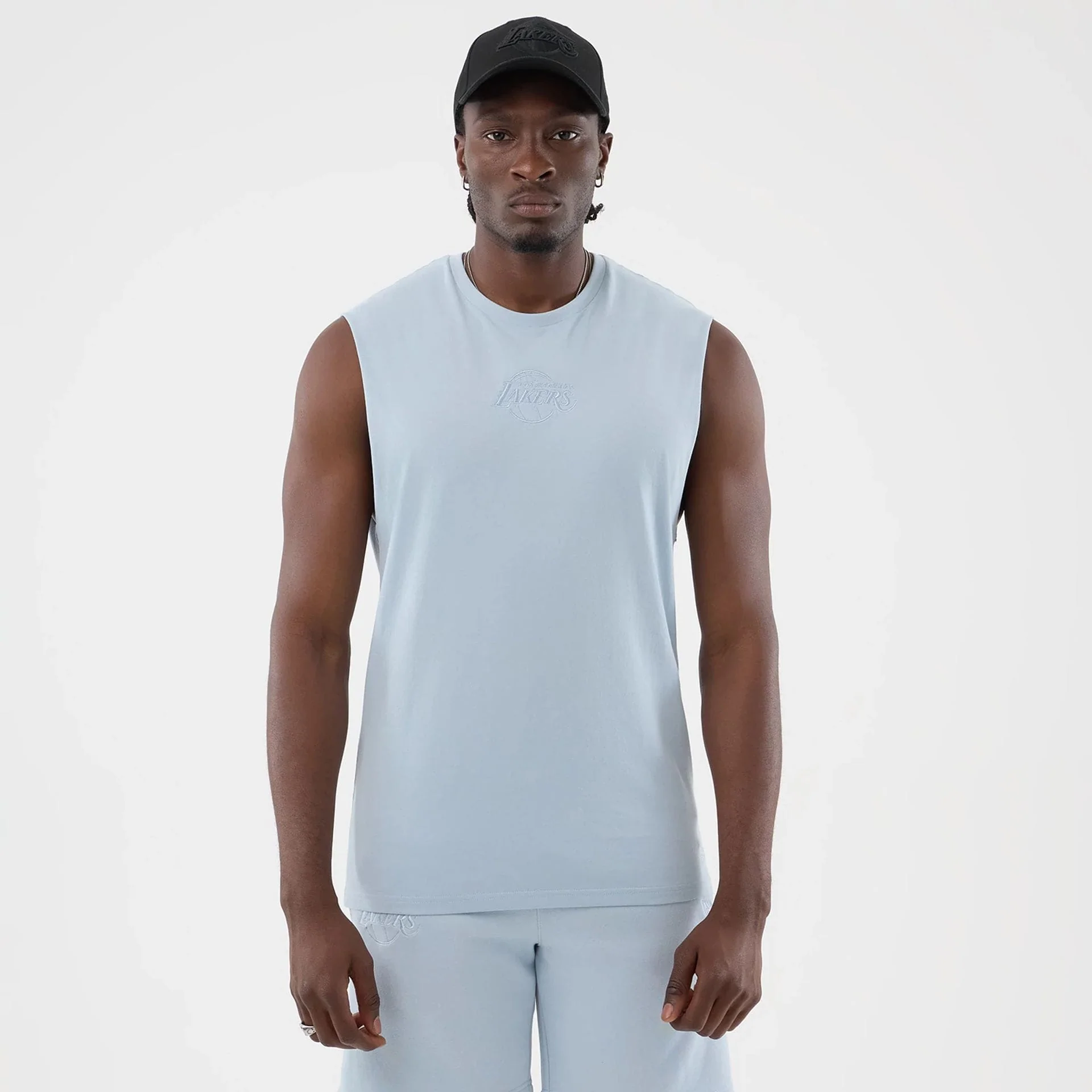 LA Lakers NBA League Essential Pastel Blue Vest