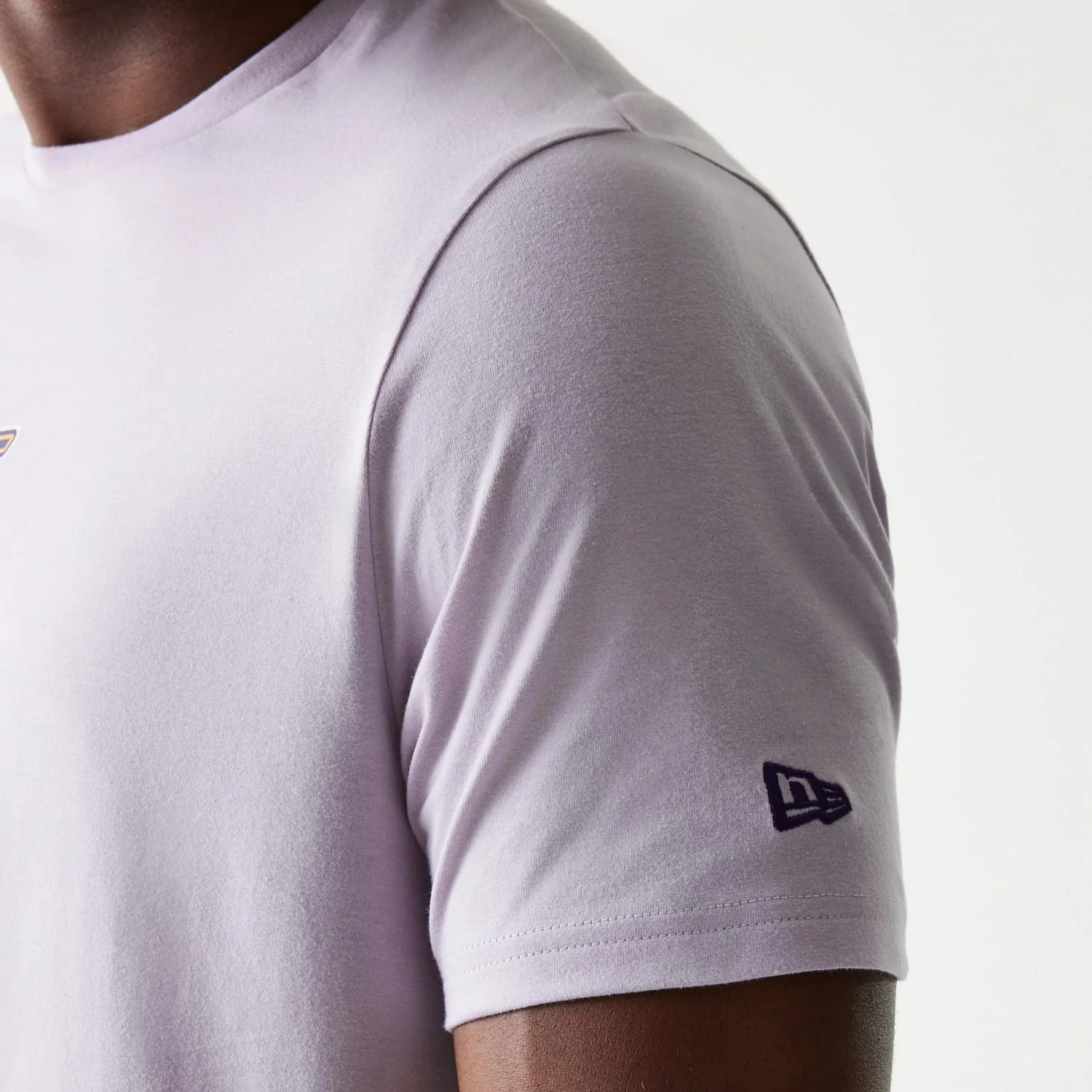 LA Lakers NBA Pastel Purple T-Shirt - Image 5