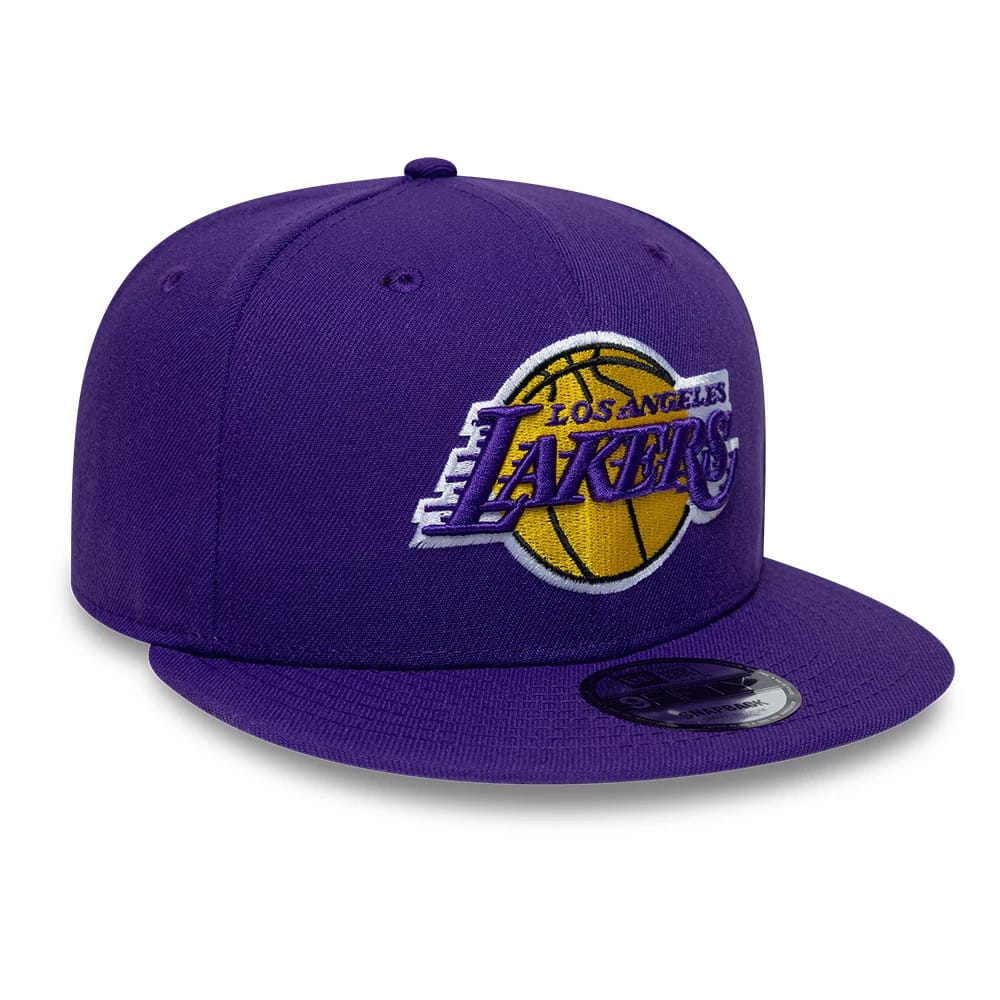 LA Lakers NBA Purple 9FIFTY Snapback Adjustable Cap - Image 3