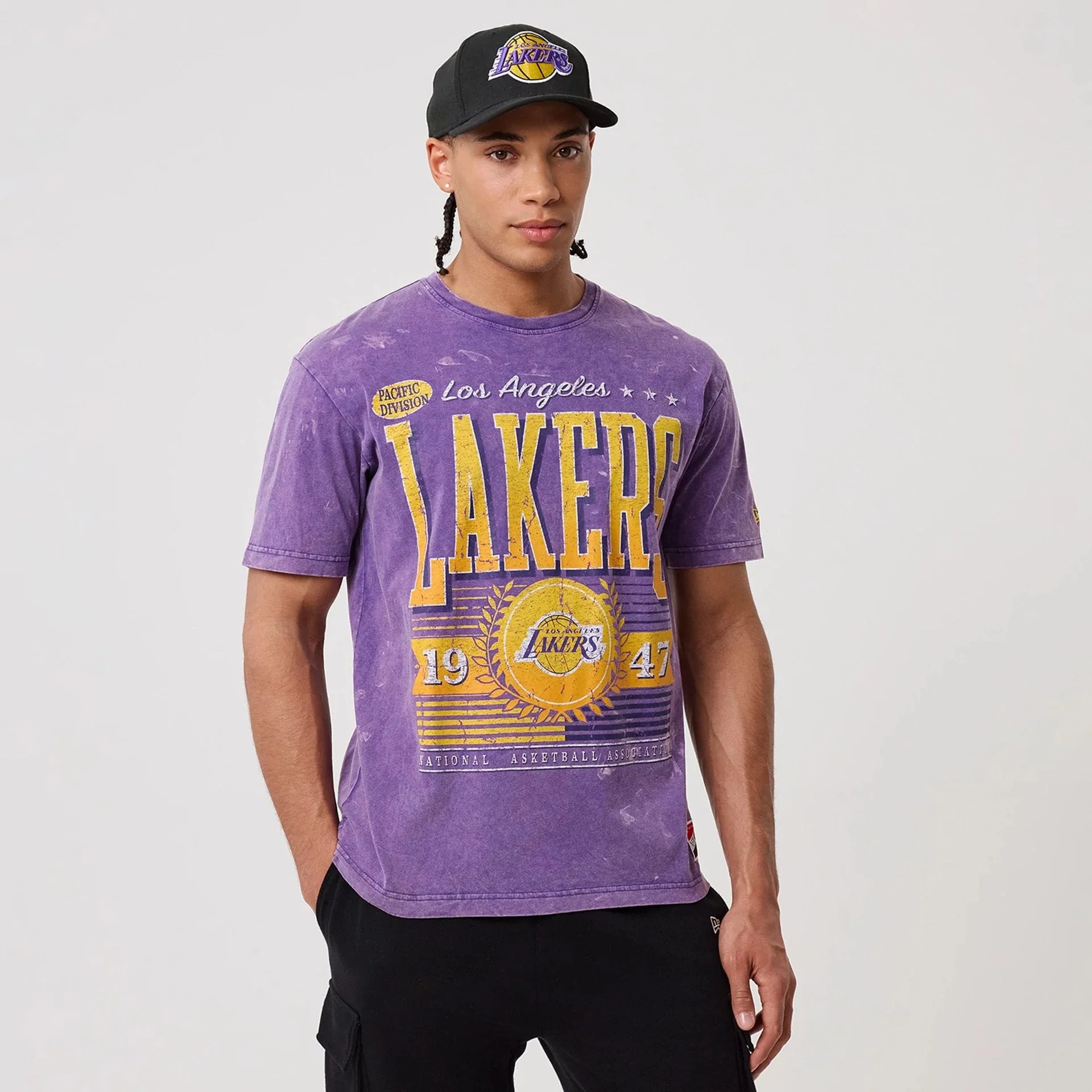 LA Lakers NBA Purple T-Shirt