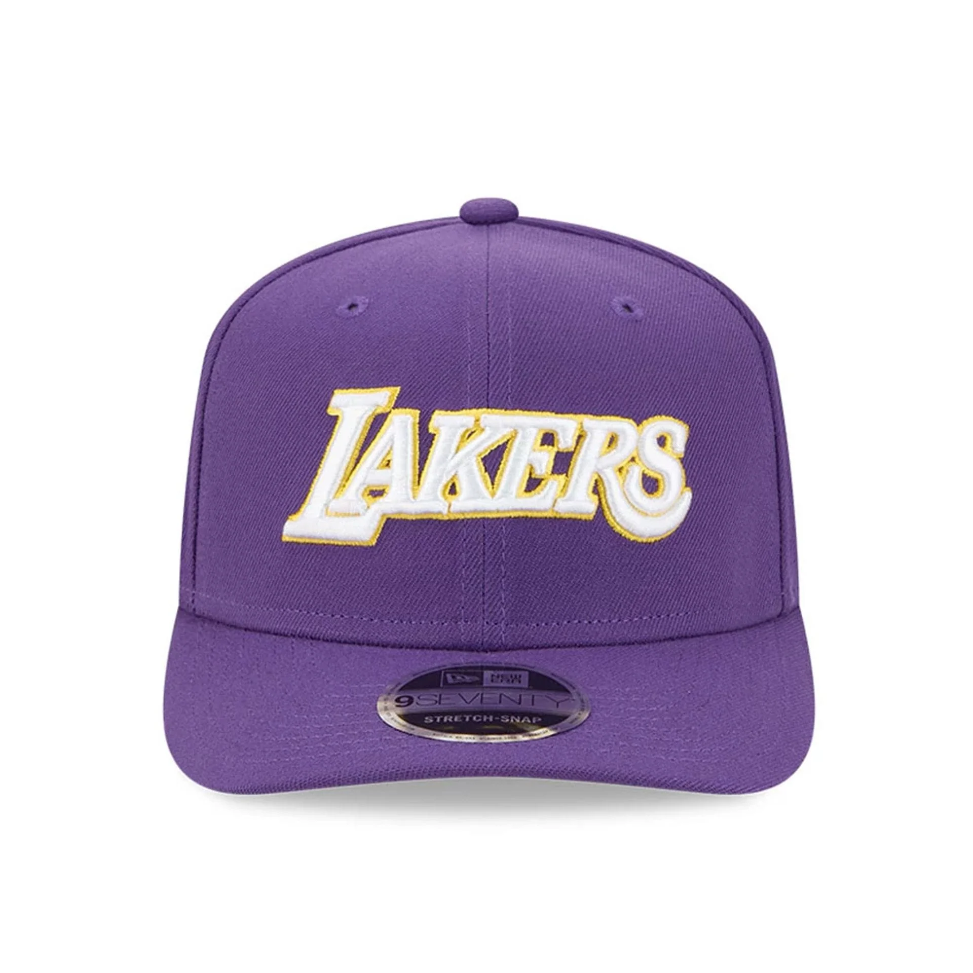 LA Lakers NBA Statement Purple 9SEVENTY Stretch Snap Adjustable Cap - Image 3