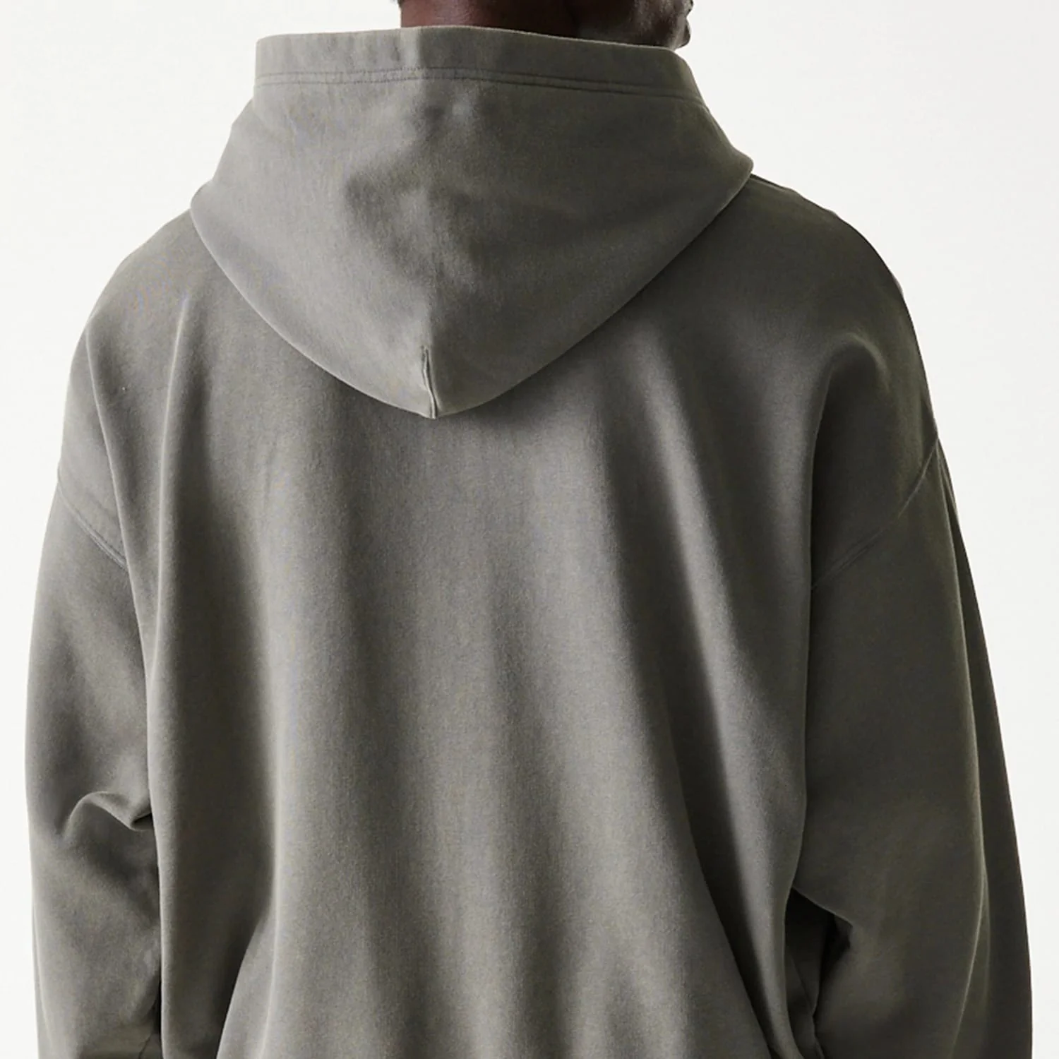 LA Lakers NBA Washed Grey Full Zip Hoodie - Image 7