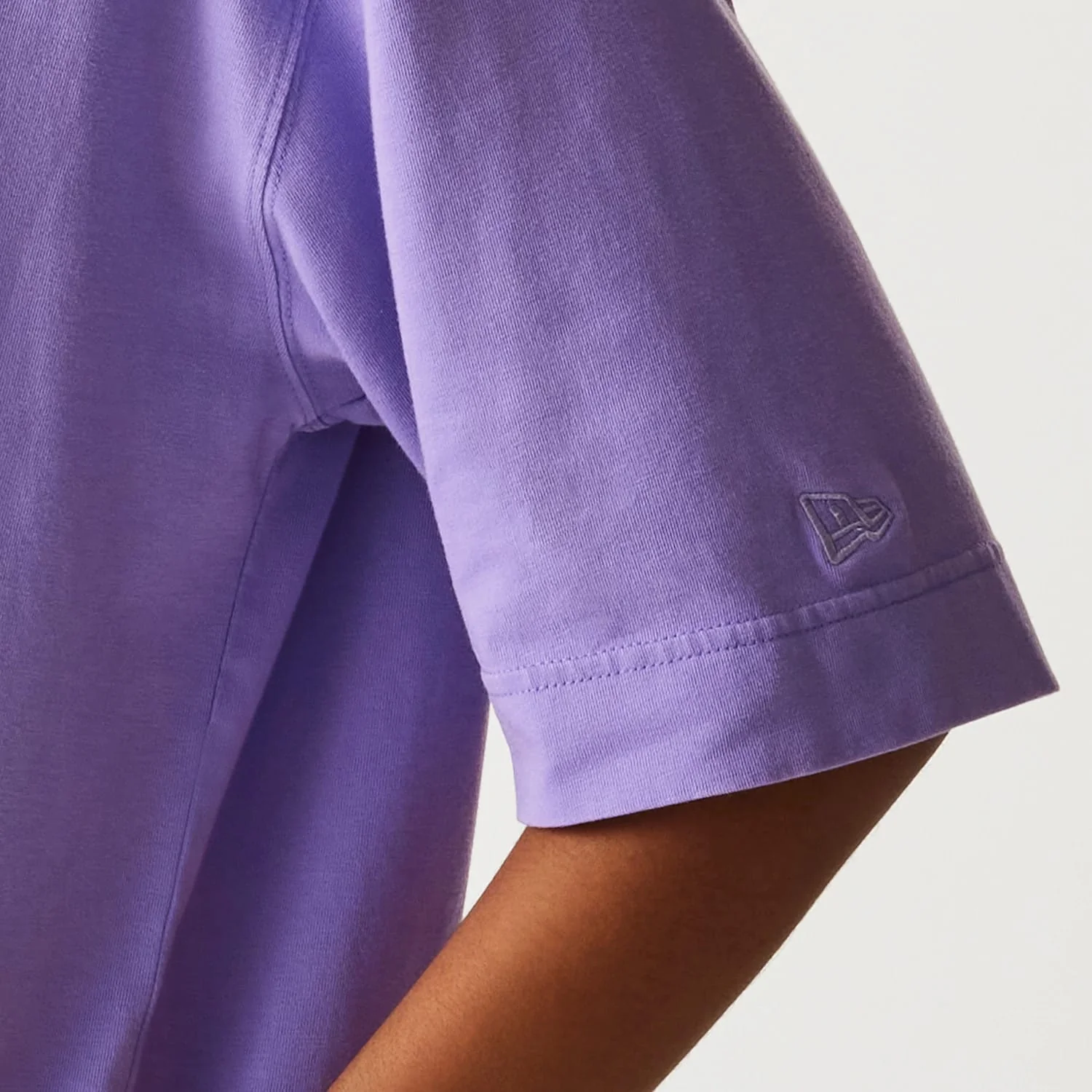 LA Lakers NBA Washed Purple Box T-Shirt - Image 8