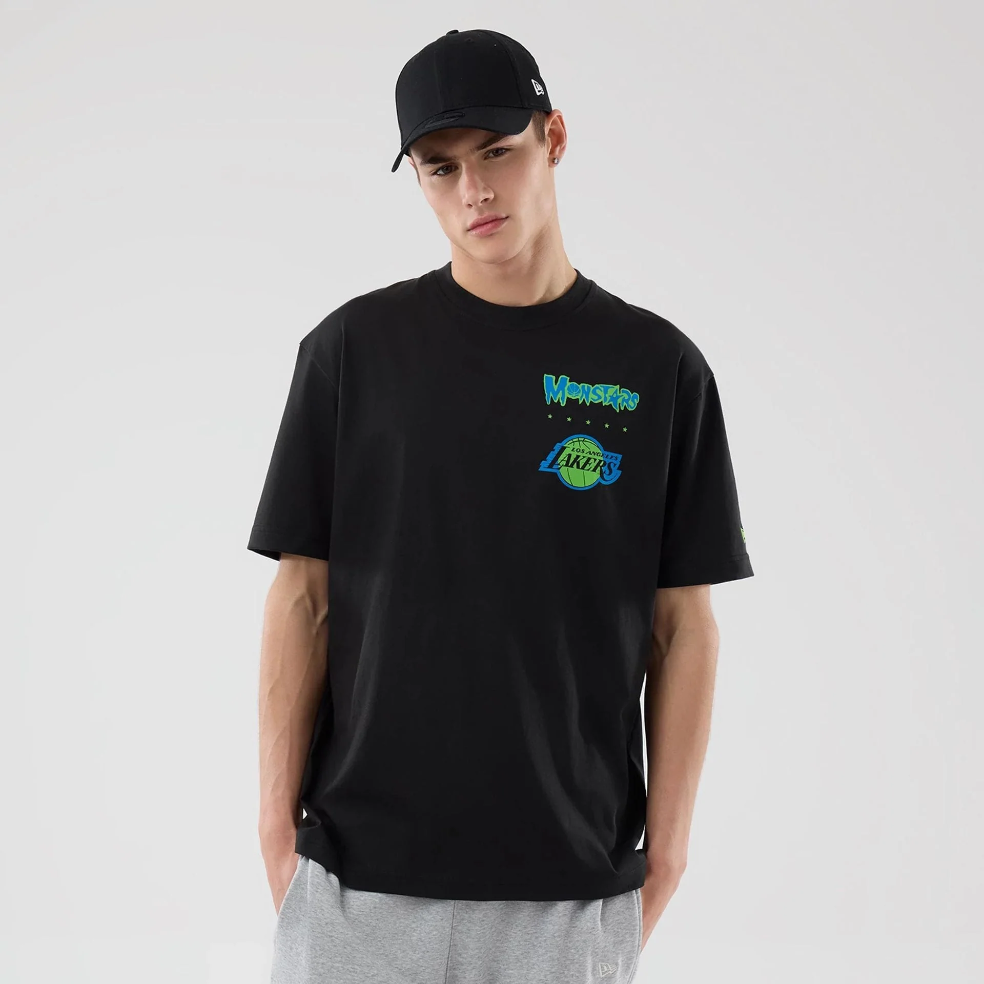LA Lakers Space Jam 2 X NBA Black T-Shirt