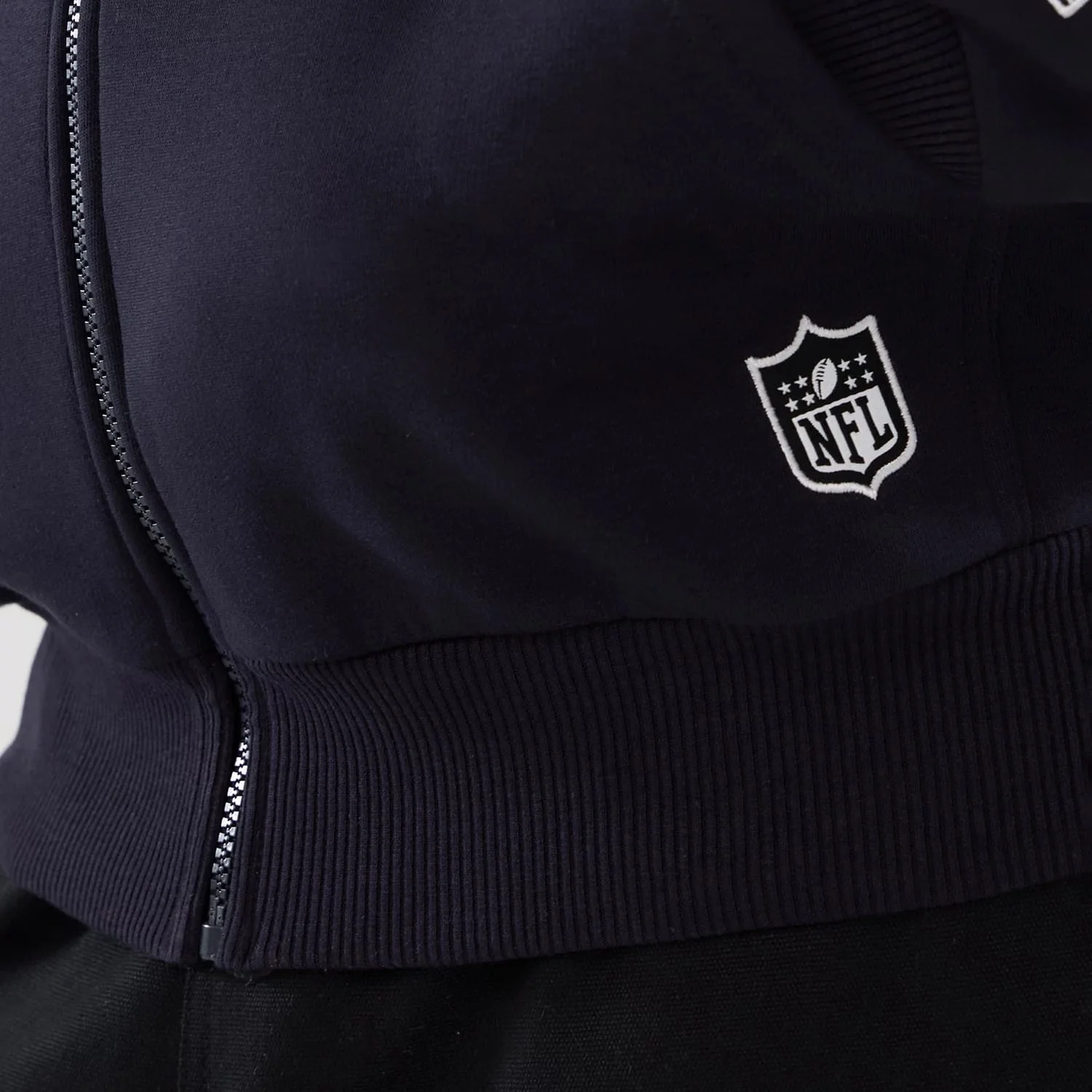 LA Rams NFL International Series Games 2025 Navy Premium Pullover Hoodie - Image 4