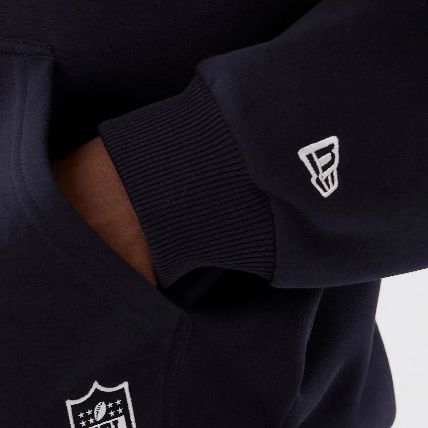 LA Rams NFL International Series Games 2025 Navy Premium Pullover Hoodie - Image 5