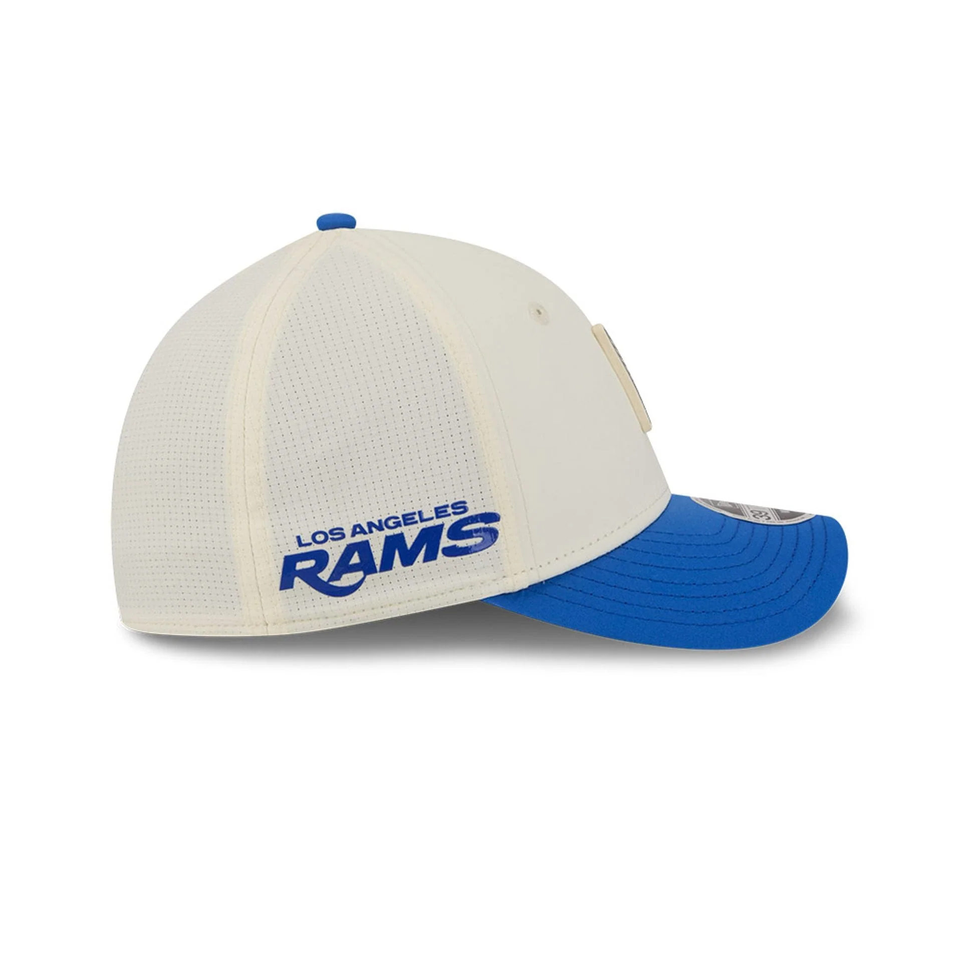 LA Rams NFL Training 2026 White 39THIRTY M-Crown Stretch Fit Cap - Image 4