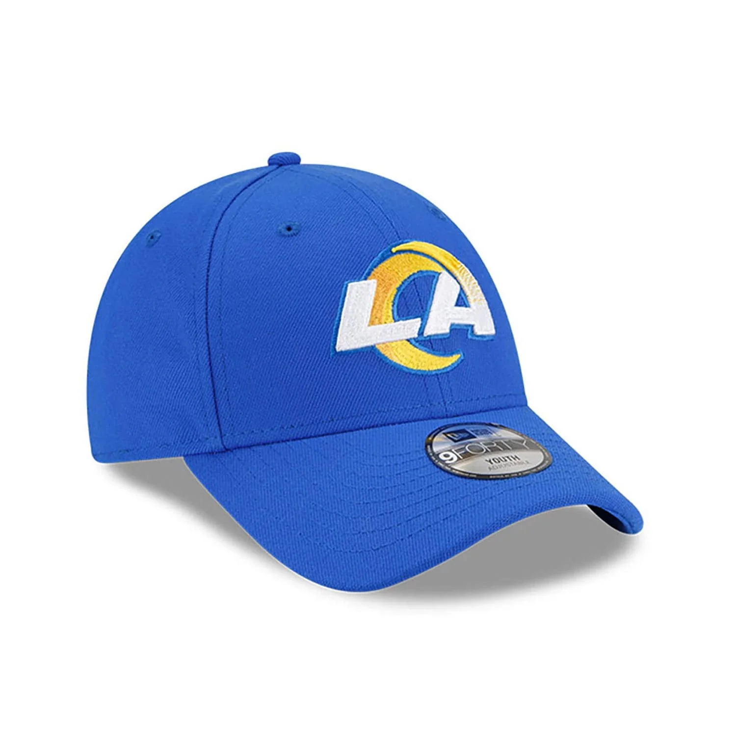 LA Rams Youth The League Blue 9FORTY Adjustable Cap - Image 3