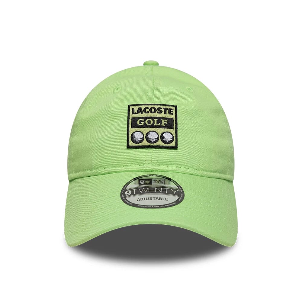 Lacoste X New Era Pastel Green 9TWENTY Adjustable Cap - Image 2