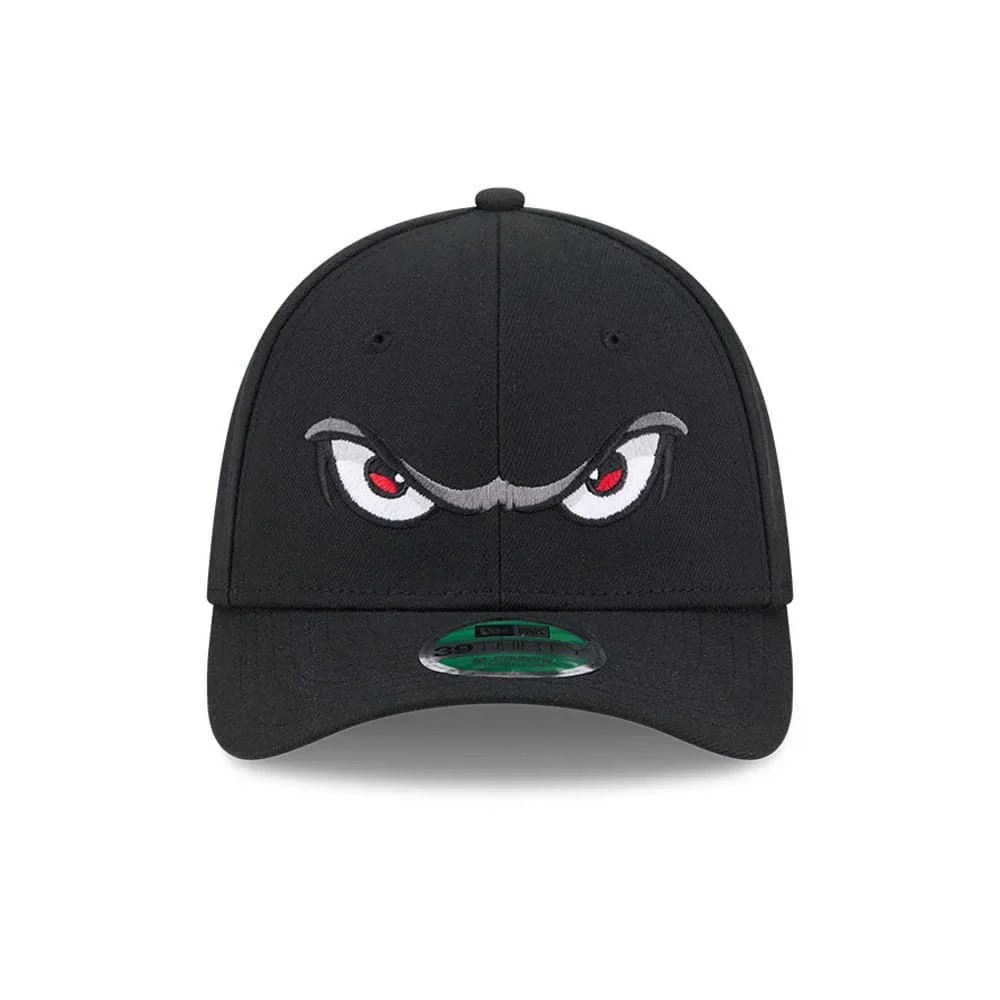 Lake Elsinore Storm MiLB On Field Black 39THIRTY M-Crown Stretch Fit Cap - Image 3