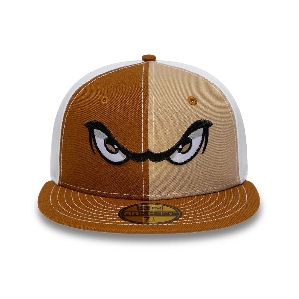 Lake Elsinore Storm MiLB Pinwheel Cream 59FIFTY Fitted Cap - Image 3