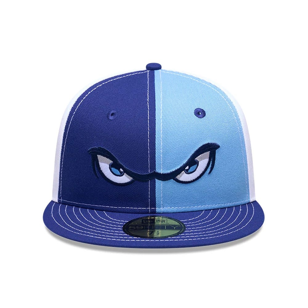 Lake Elsinore Storm MiLB Pinwheel Pastel Blue 59FIFTY Fitted Cap - Image 2