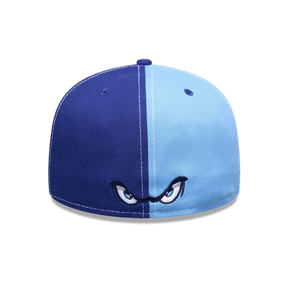 Lake Elsinore Storm MiLB Pinwheel Pastel Blue 59FIFTY Fitted Cap - Image 4
