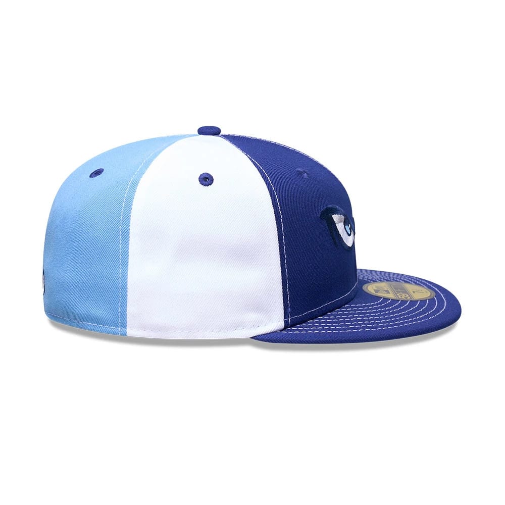 Lake Elsinore Storm MiLB Pinwheel Pastel Blue 59FIFTY Fitted Cap - Image 6
