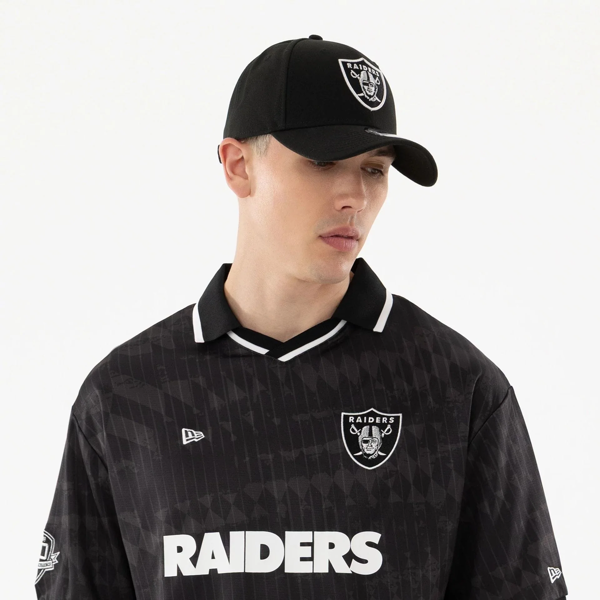 Las Vegas Raiders NFL Black Soccer Jersey - Image 6