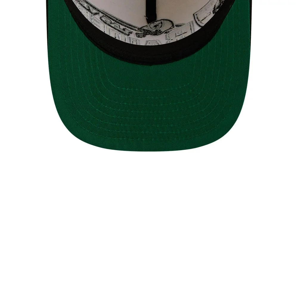 Las Vegas Raiders NFL Classic White 9FIFTY A-Frame Snapback Adjustable Cap - Image 2