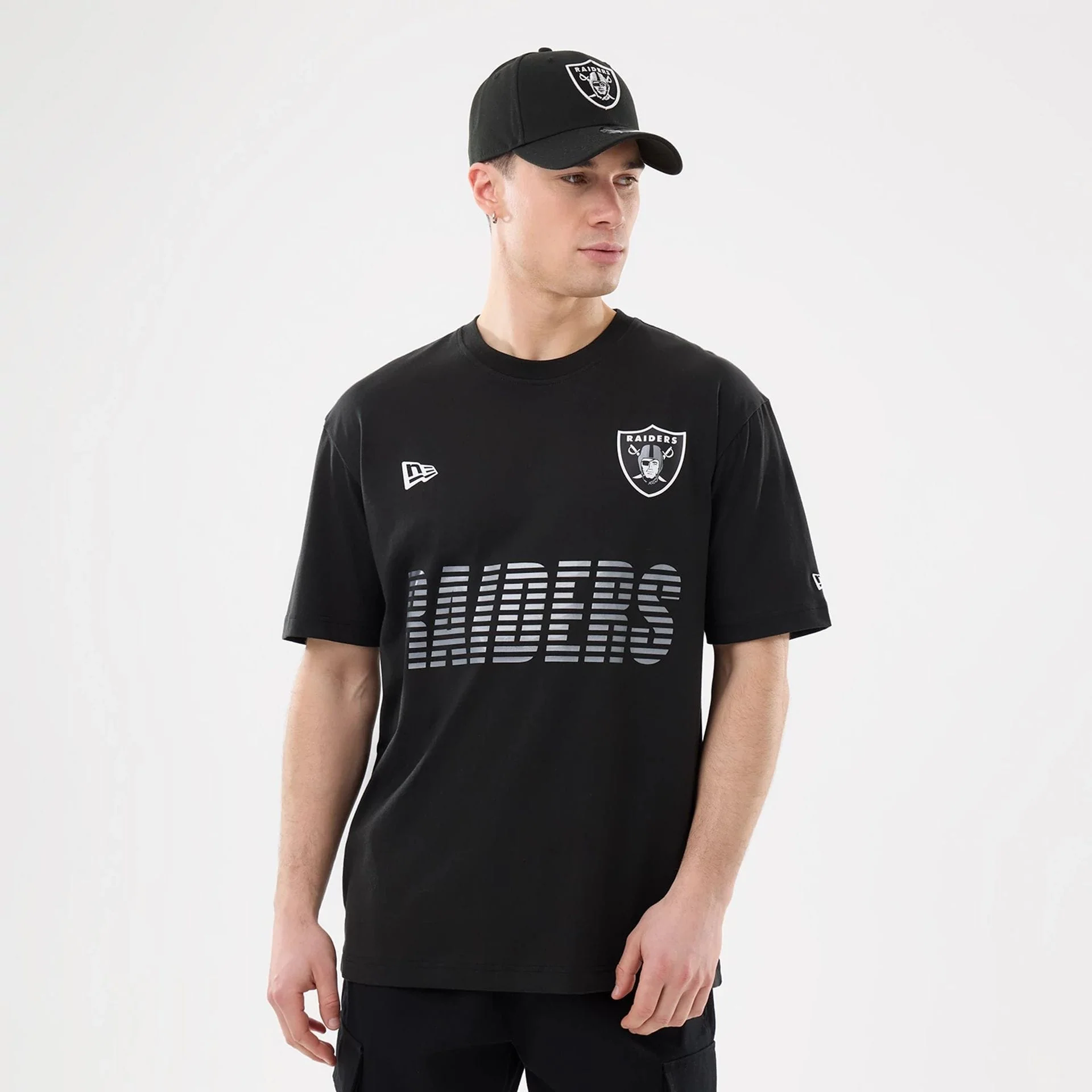 Las Vegas Raiders NFL Match Black T-Shirt